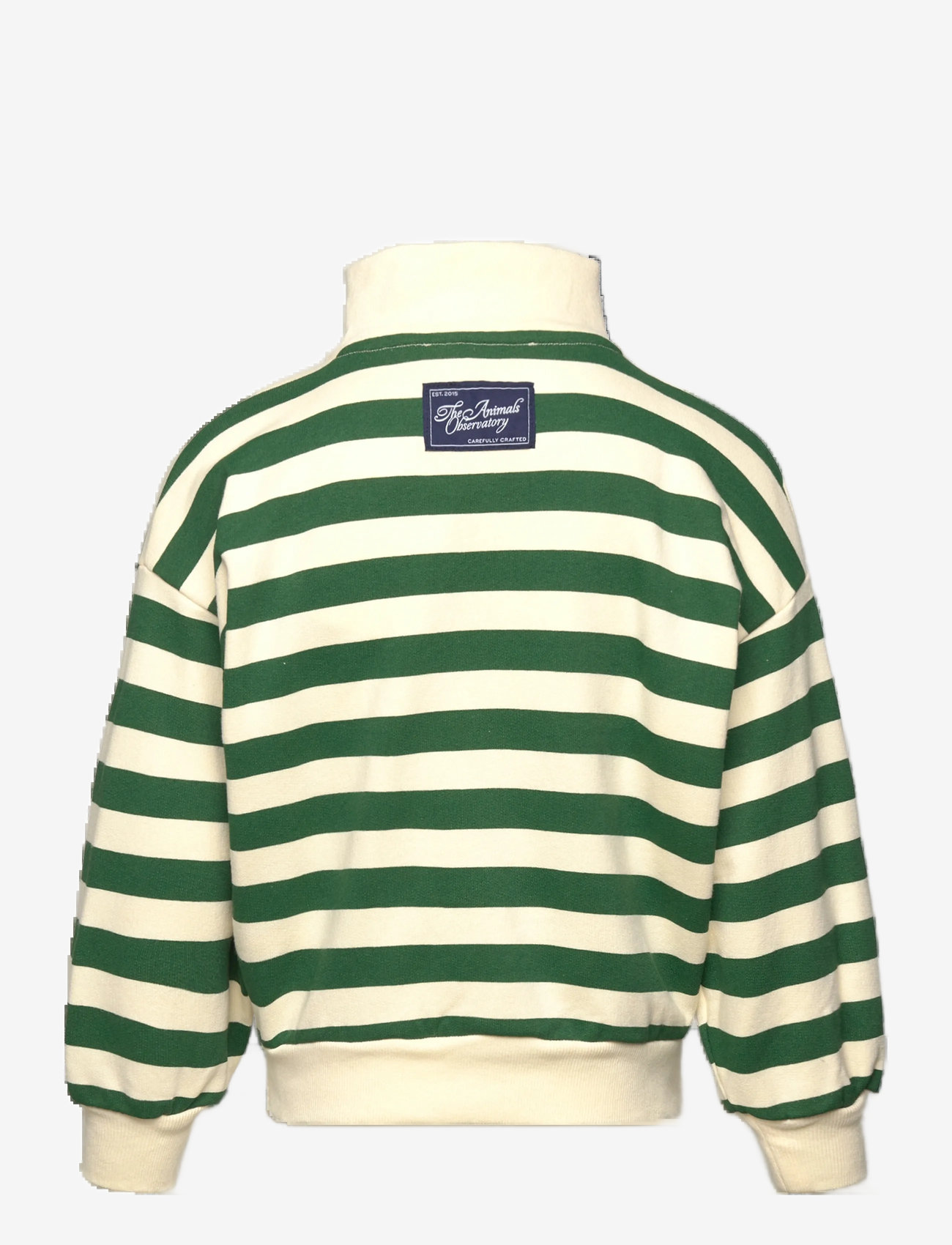 THE ANIMALS OBSERVATORY - Stripes Freen Blowfly Sweatshirt - peysur - green - 1