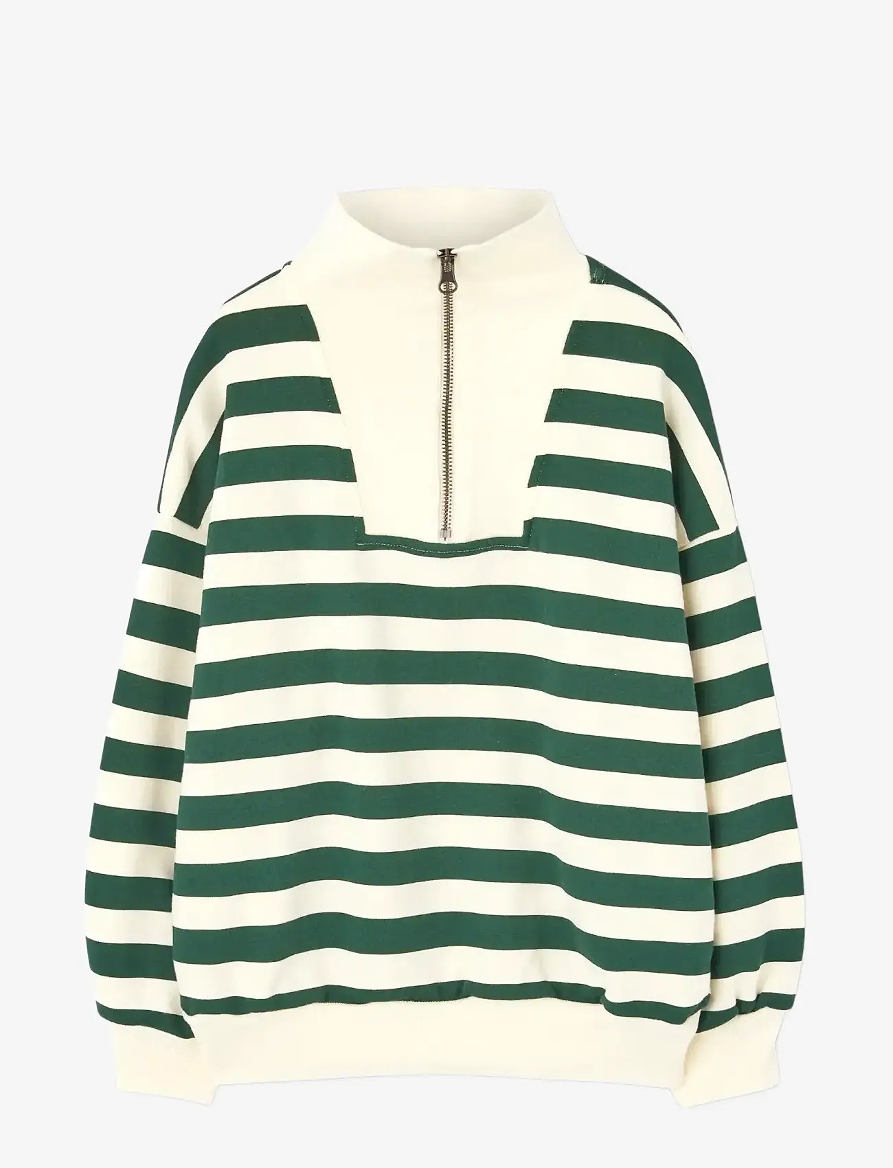 THE ANIMALS OBSERVATORY - Stripes Freen Blowfly Sweatshirt - sweatshirts - green - 0