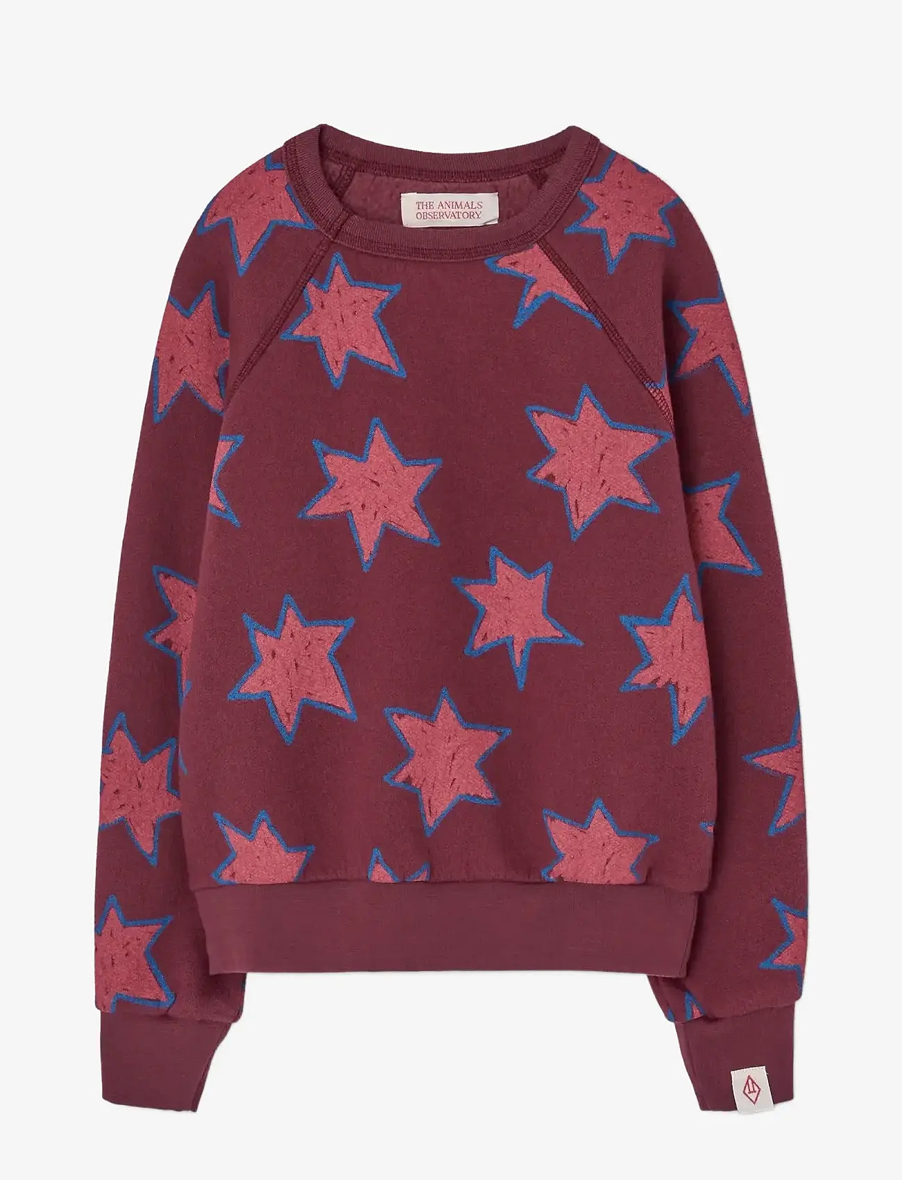 THE ANIMALS OBSERVATORY - Stars Shark Sweatshirt - sweatshirts - browned farnet - 0