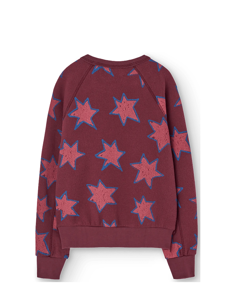 THE ANIMALS OBSERVATORY - Stars Shark Sweatshirt - sweatshirts - browned farnet - 1