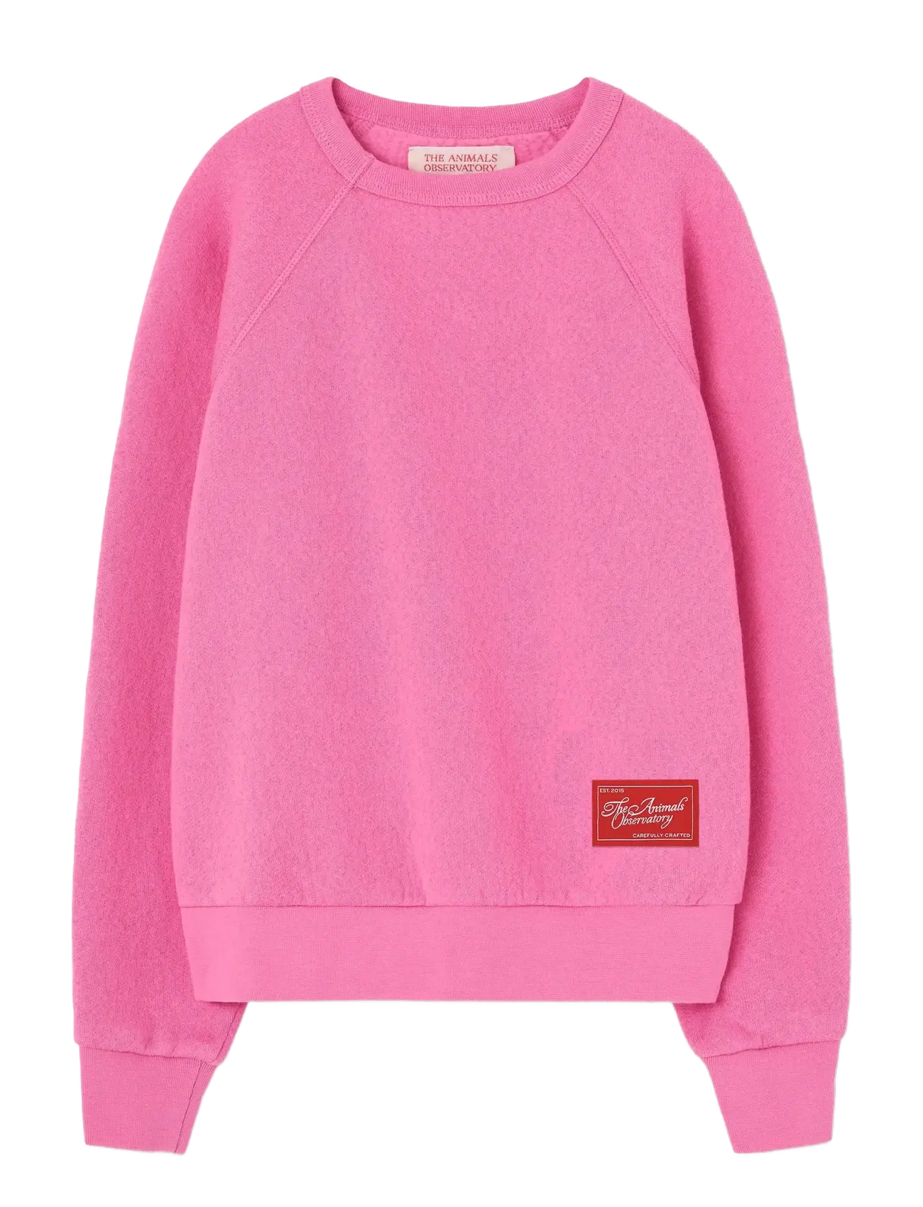 THE ANIMALS OBSERVATORY - BriFht Pink Shark Sweatshirt - sweatshirts - bright pink - 0