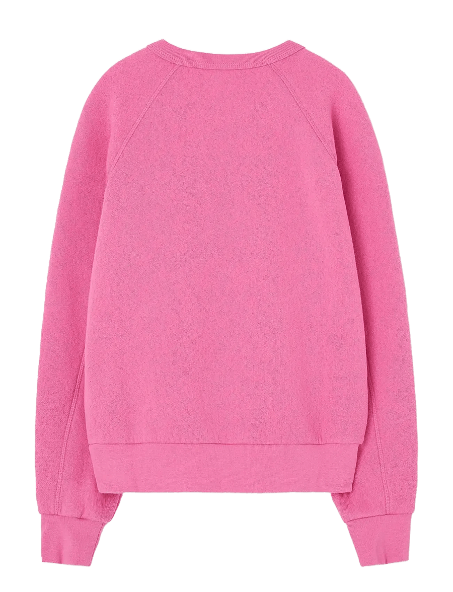 THE ANIMALS OBSERVATORY - BriFht Pink Shark Sweatshirt - sweatshirts - bright pink - 1