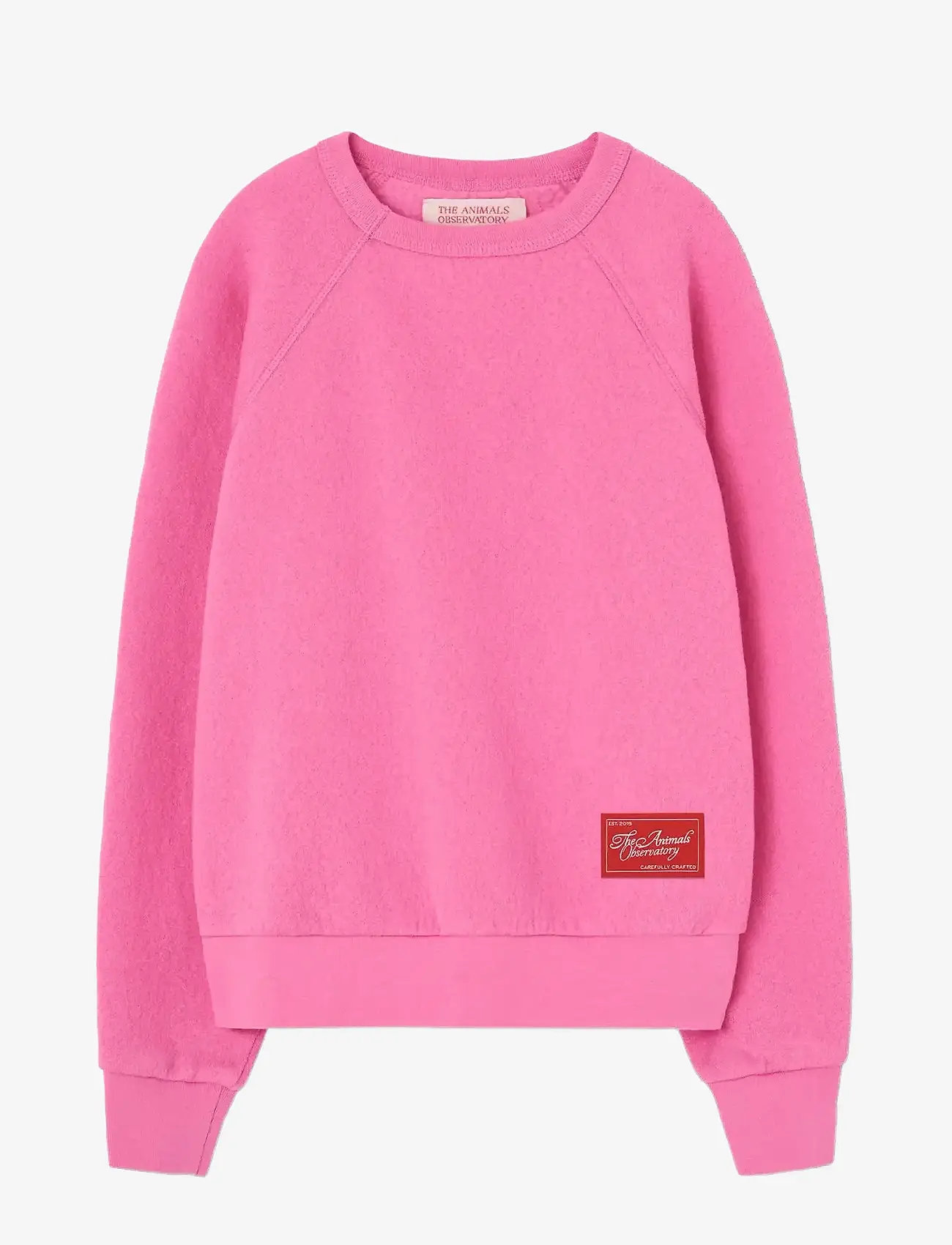 THE ANIMALS OBSERVATORY - BriFht Pink Shark Sweatshirt - sweatshirts - bright pink - 0