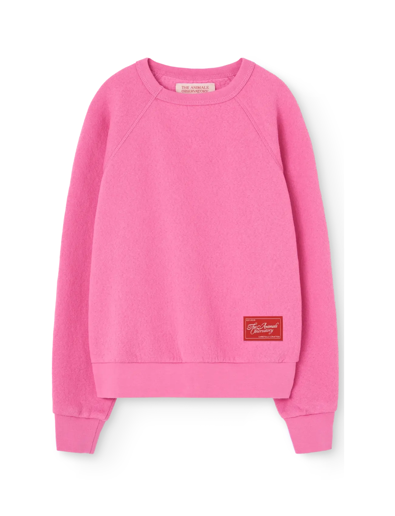 THE ANIMALS OBSERVATORY - BriFht Pink Shark Sweatshirt - sweatshirts - bright pink - 0