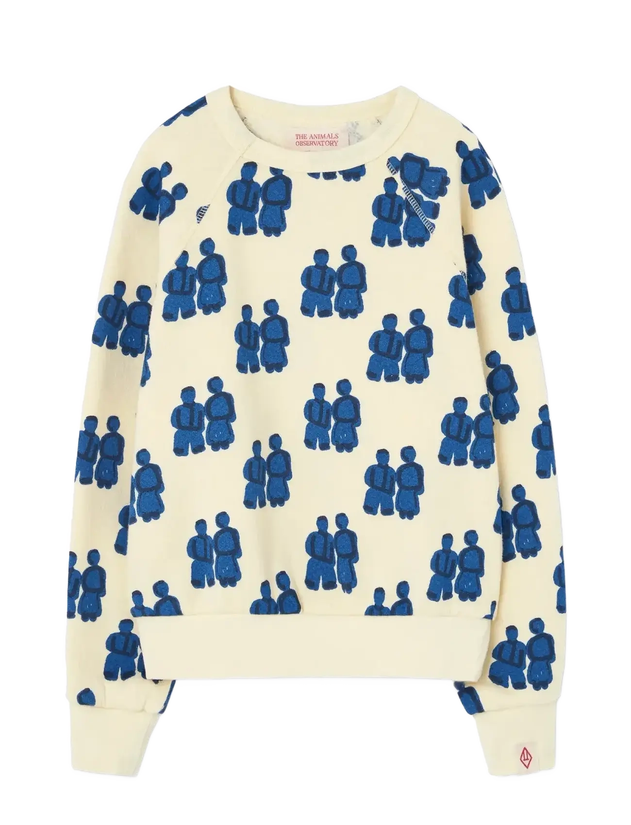 THE ANIMALS OBSERVATORY Flan Yellow Shark Sweatshirt - Fatnaður - FLAN YELLOW / yellow