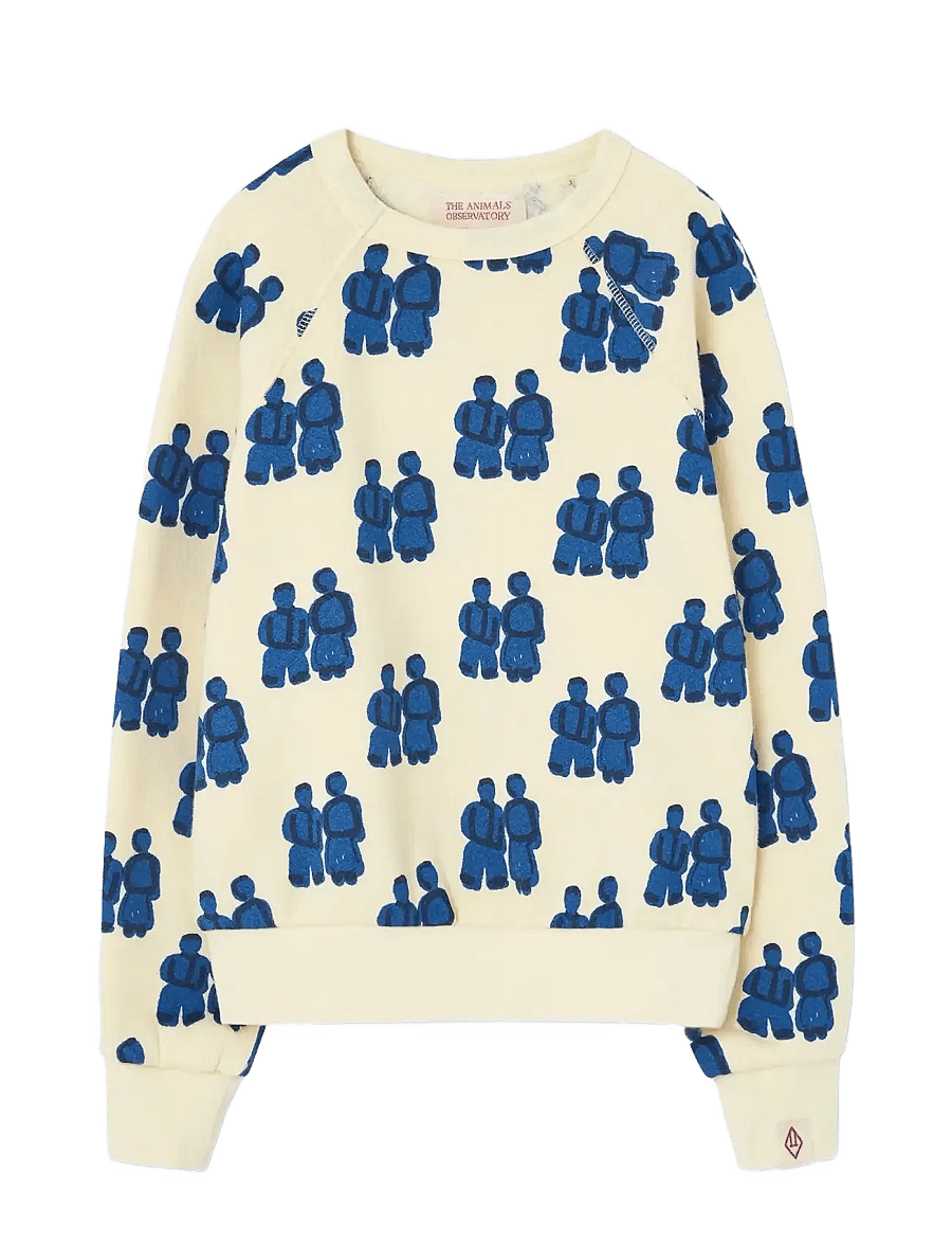 THE ANIMALS OBSERVATORY - Flan Yellow Shark Sweatshirt - sweatshirts - flan yellow - 0