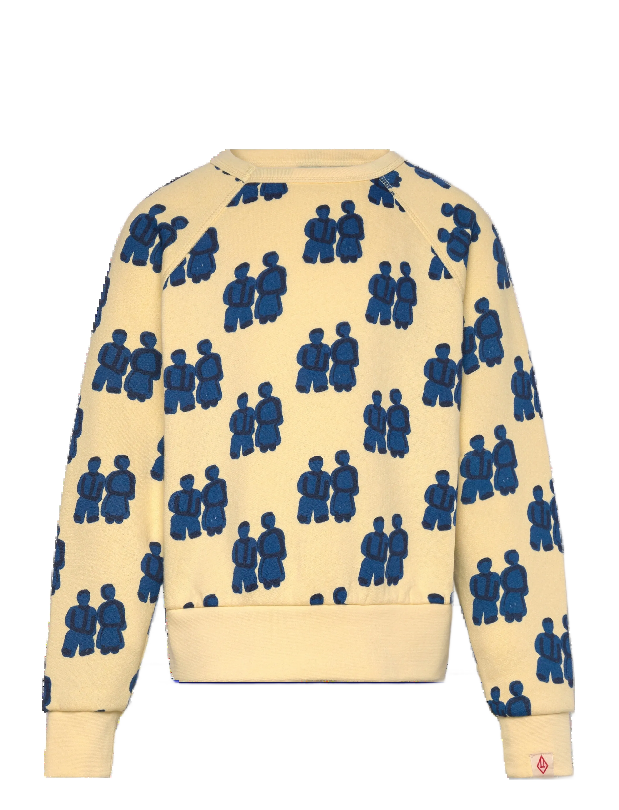 THE ANIMALS OBSERVATORY - Flan Yellow Shark Sweatshirt - collegepaidat - flan yellow - 0