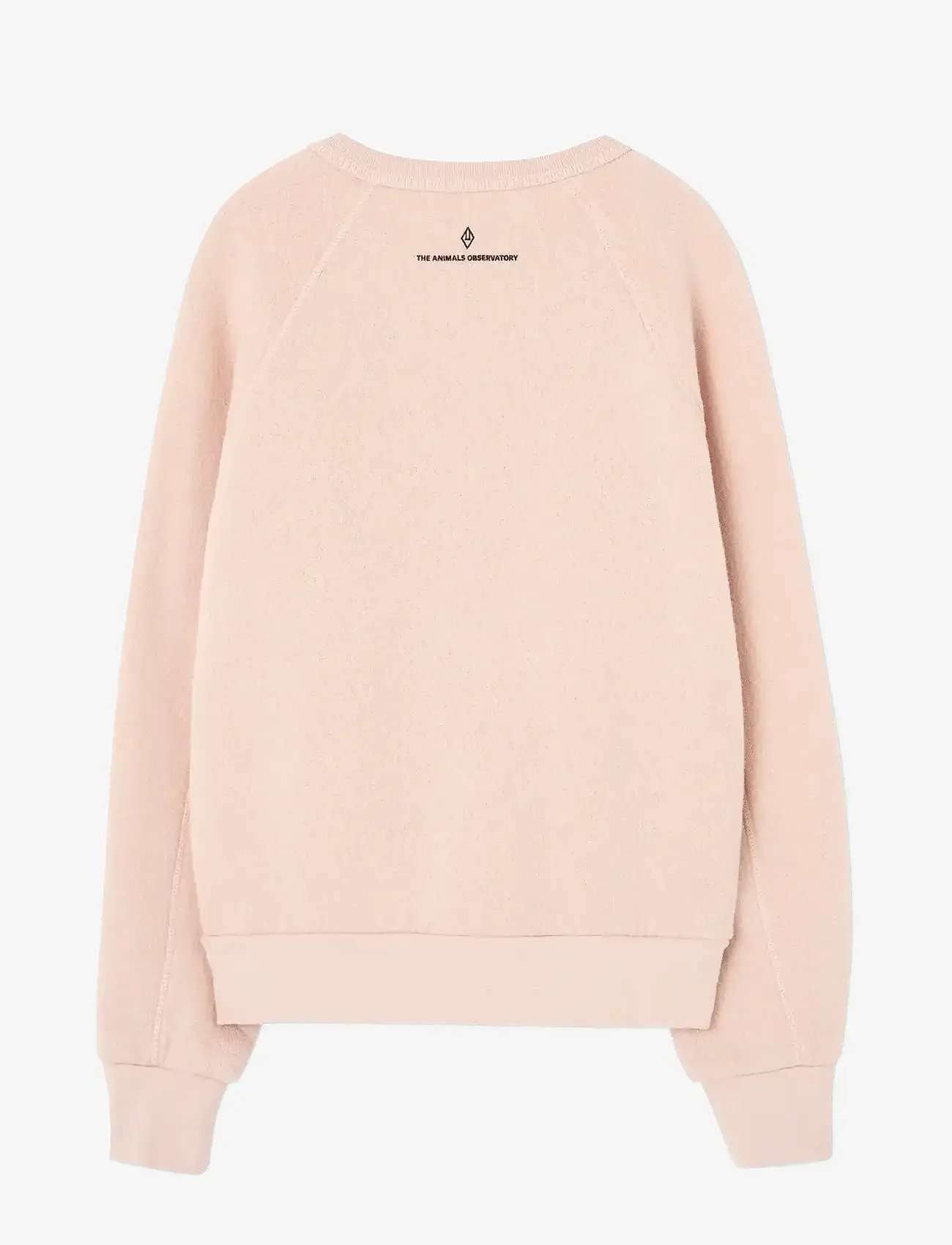 THE ANIMALS OBSERVATORY - Rainbow Shark Sweatshirt - sweatshirts - soft coral - 1