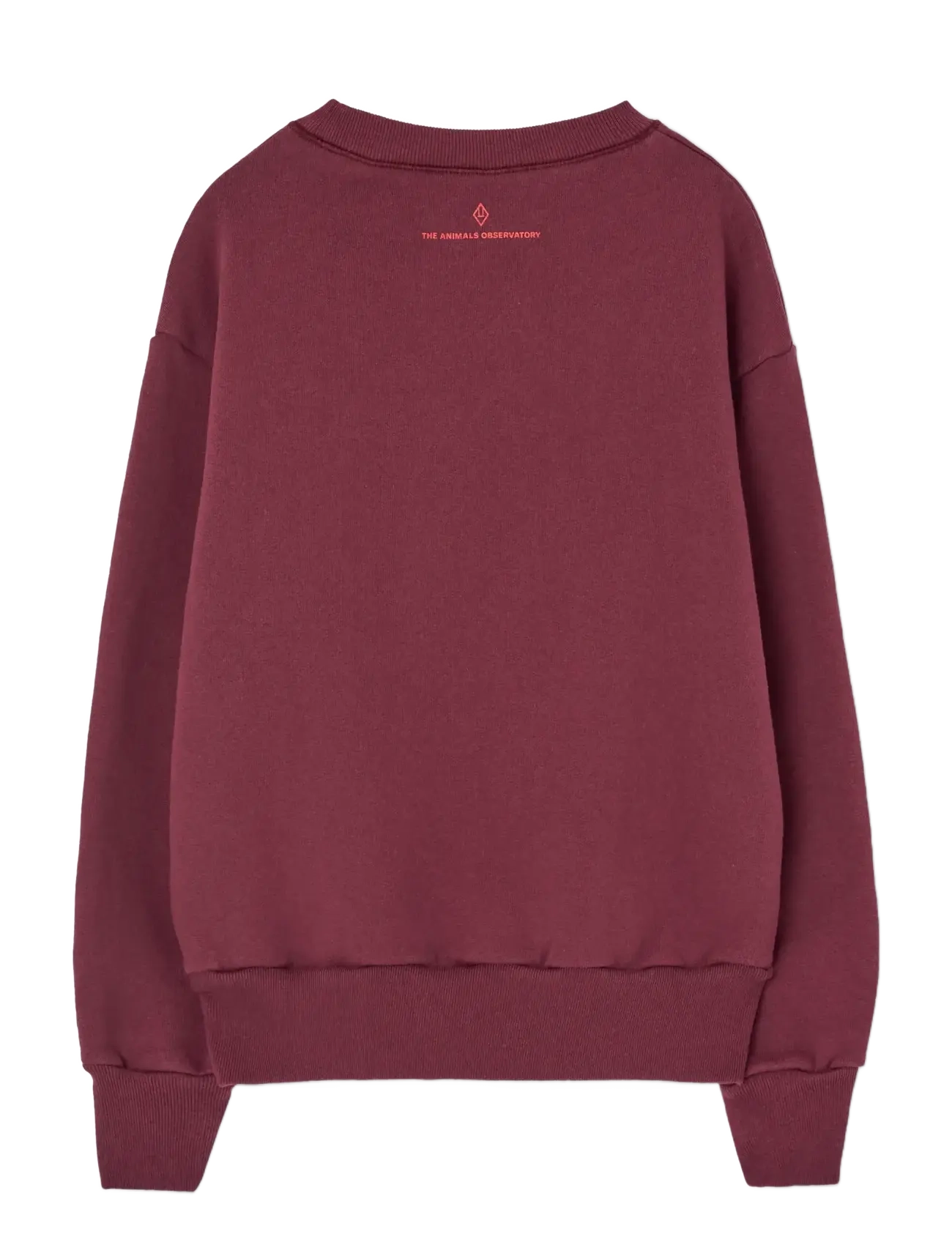 THE ANIMALS OBSERVATORY - Hearts Browned Farnet Bear Sweatshirt - sweatshirts - browned farnet - 1