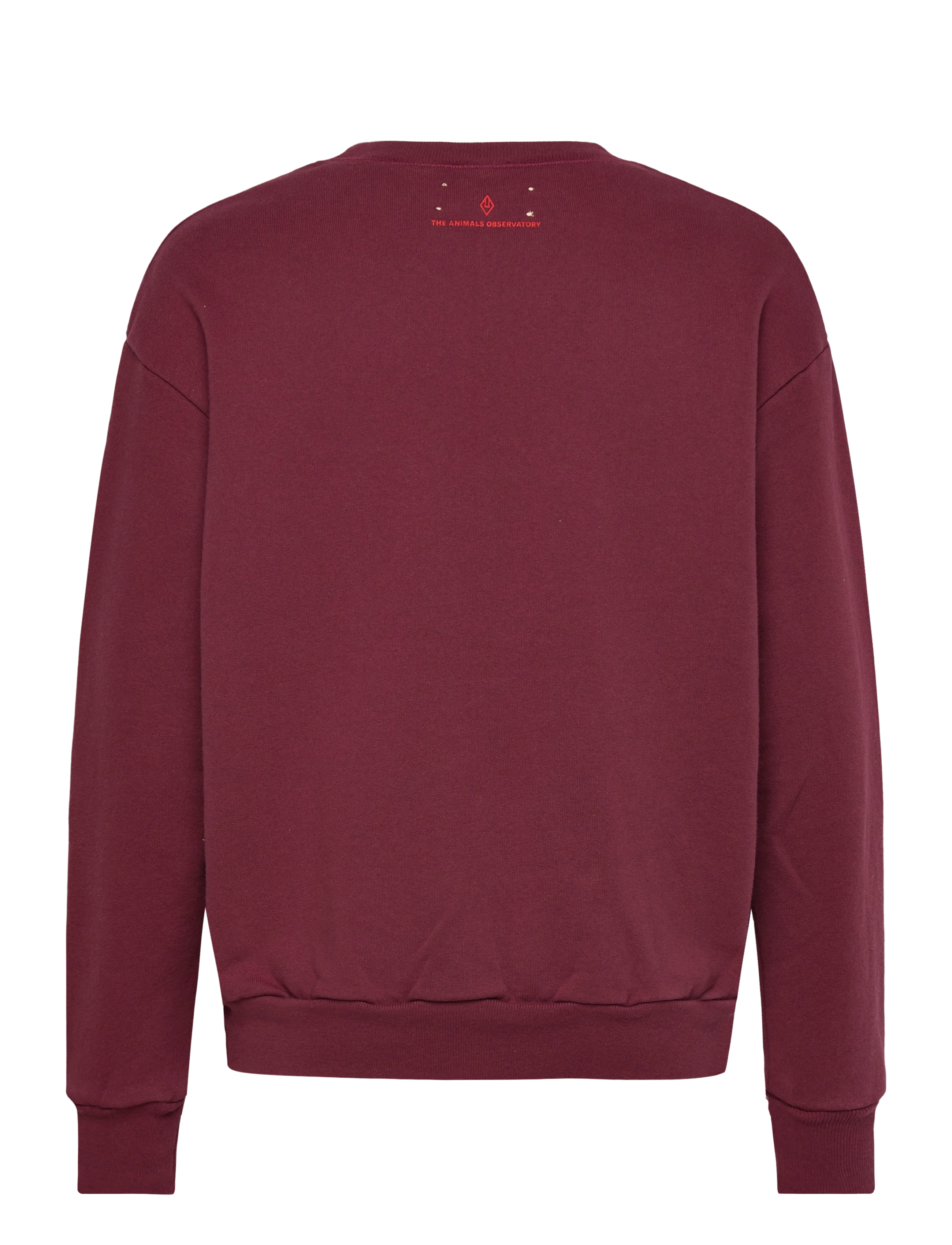 THE ANIMALS OBSERVATORY - Hearts Browned Farnet Bear Sweatshirt - sweatshirts - browned farnet - 1