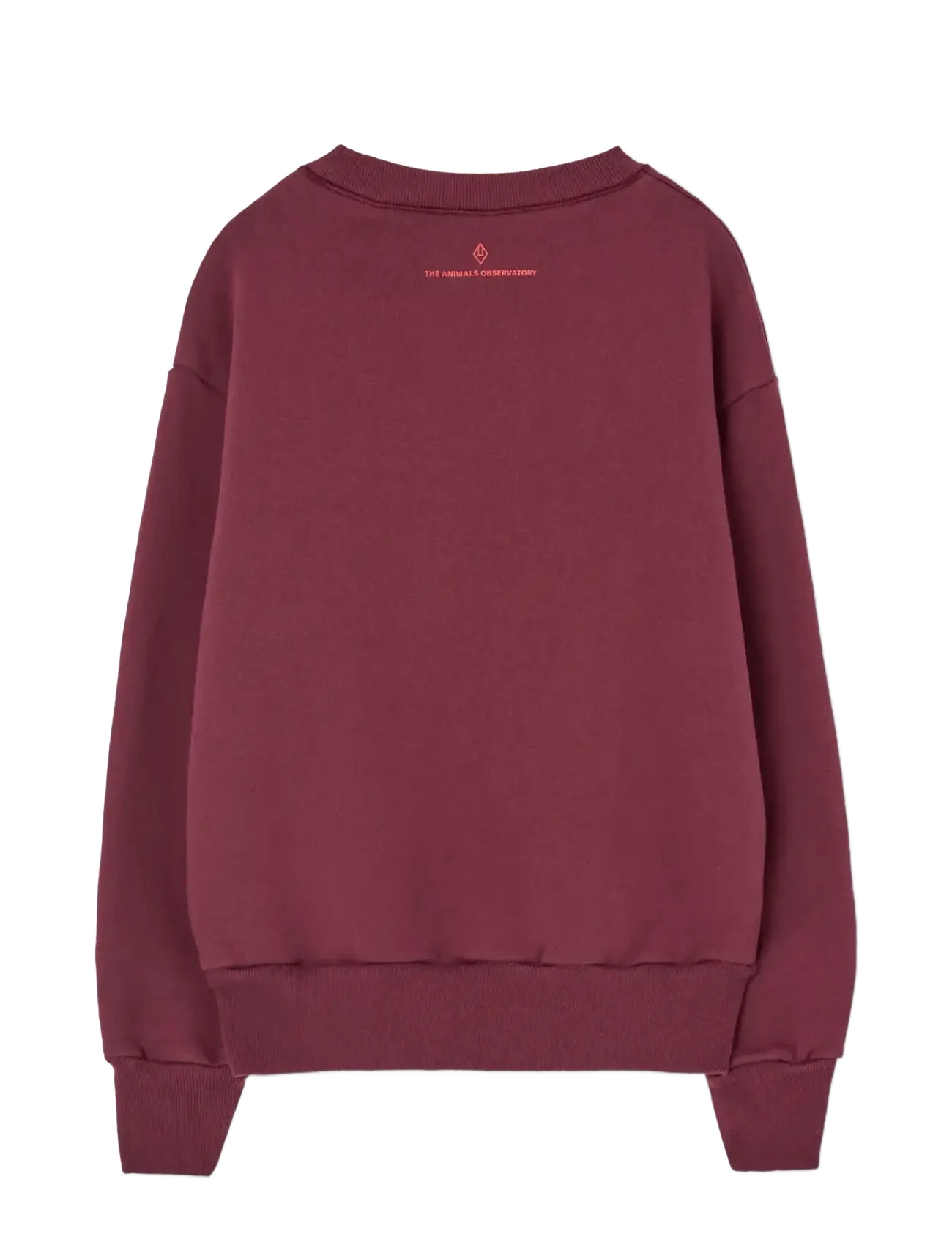 THE ANIMALS OBSERVATORY - Hearts Browned Farnet Bear Sweatshirt - sweatshirts - browned farnet - 1