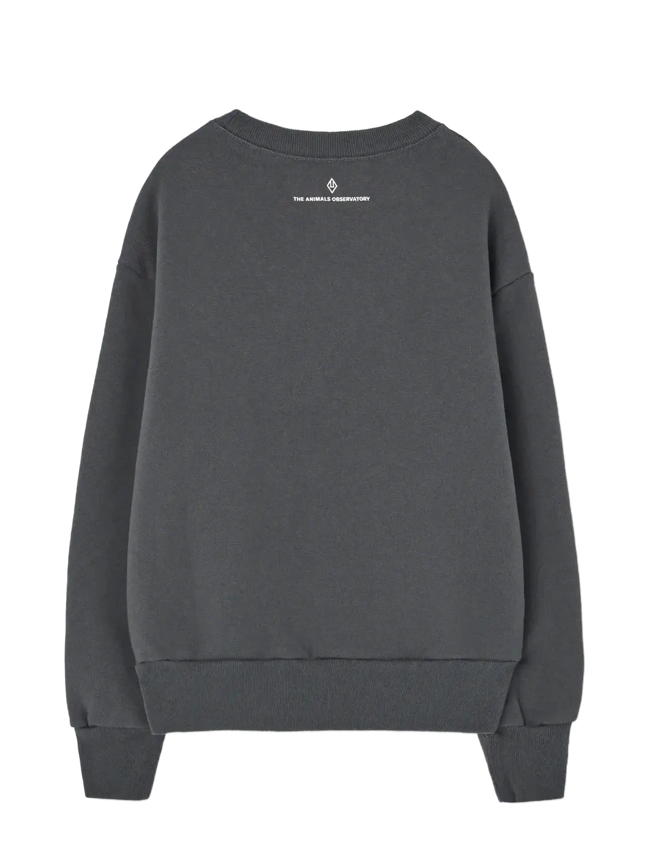 THE ANIMALS OBSERVATORY - Flowers Dark Frey Bear Sweatshirt - sweatshirts - dark grey - 1