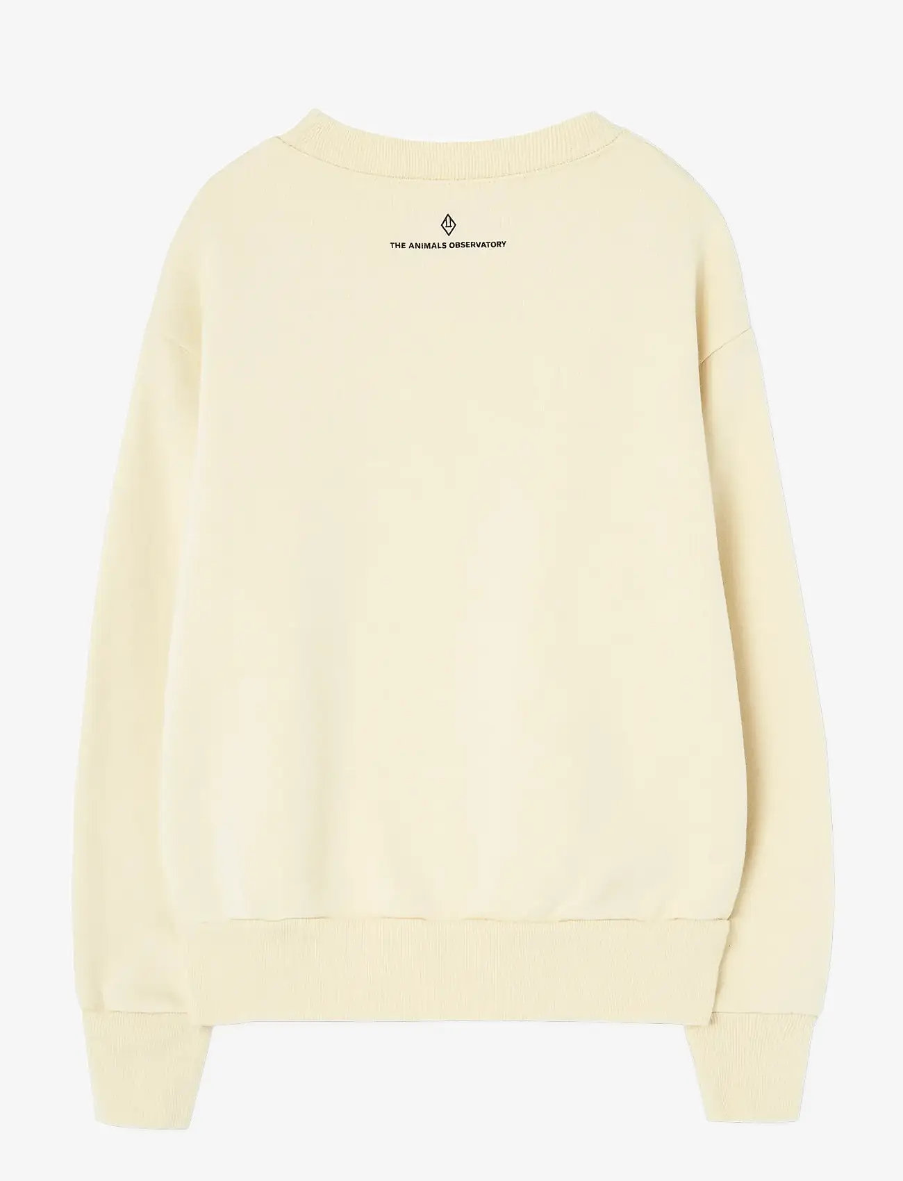 THE ANIMALS OBSERVATORY - Love Flan Yellow Bear Sweatshirt - sweatshirts - flan yellow - 1