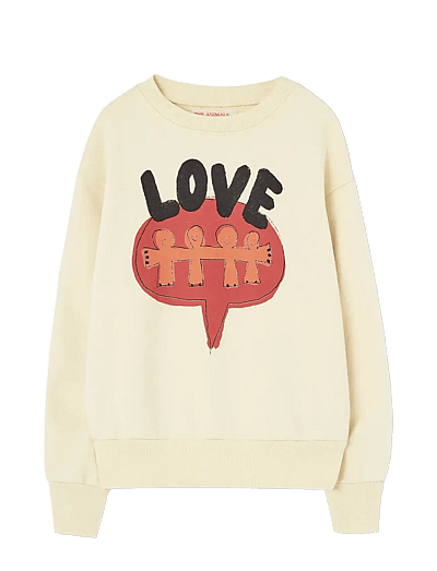 Love Flan Yellow Bear Sweatshirt - Sweatshirts