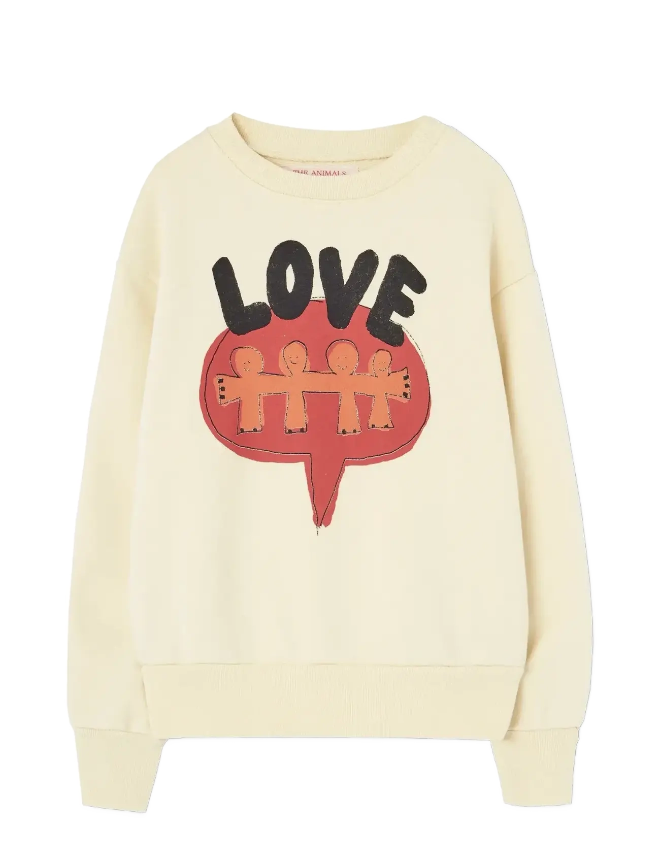 THE ANIMALS OBSERVATORY Love Flan Yellow Bear Sweatshirt - Kampaania - FLAN YELLOW / yellow