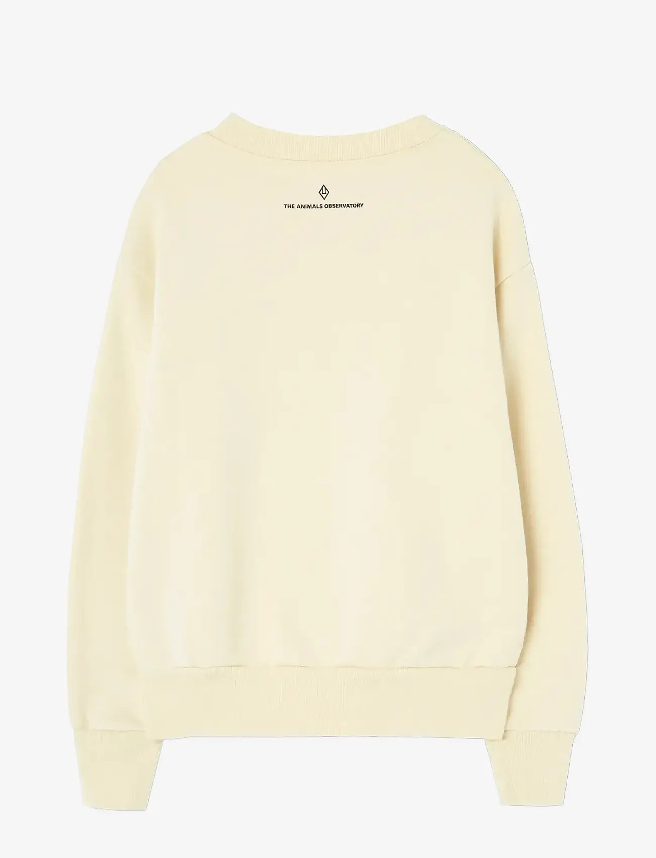 THE ANIMALS OBSERVATORY - Love Flan Yellow Bear Sweatshirt - sweat-shirt - flan yellow - 1