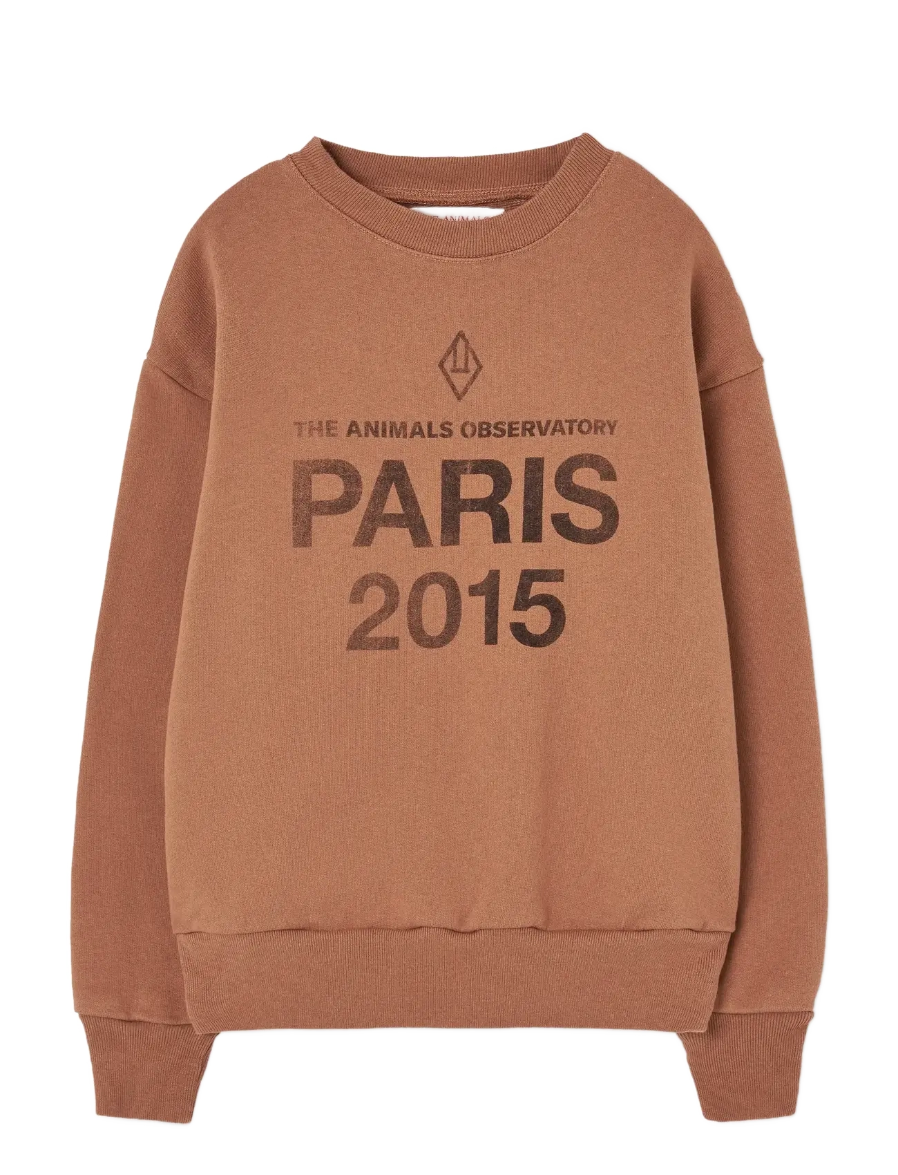 THE ANIMALS OBSERVATORY Sun Almond Brown Bear Sweatshirt - Lapsed 98–134 - ALMOND BROWN / brown