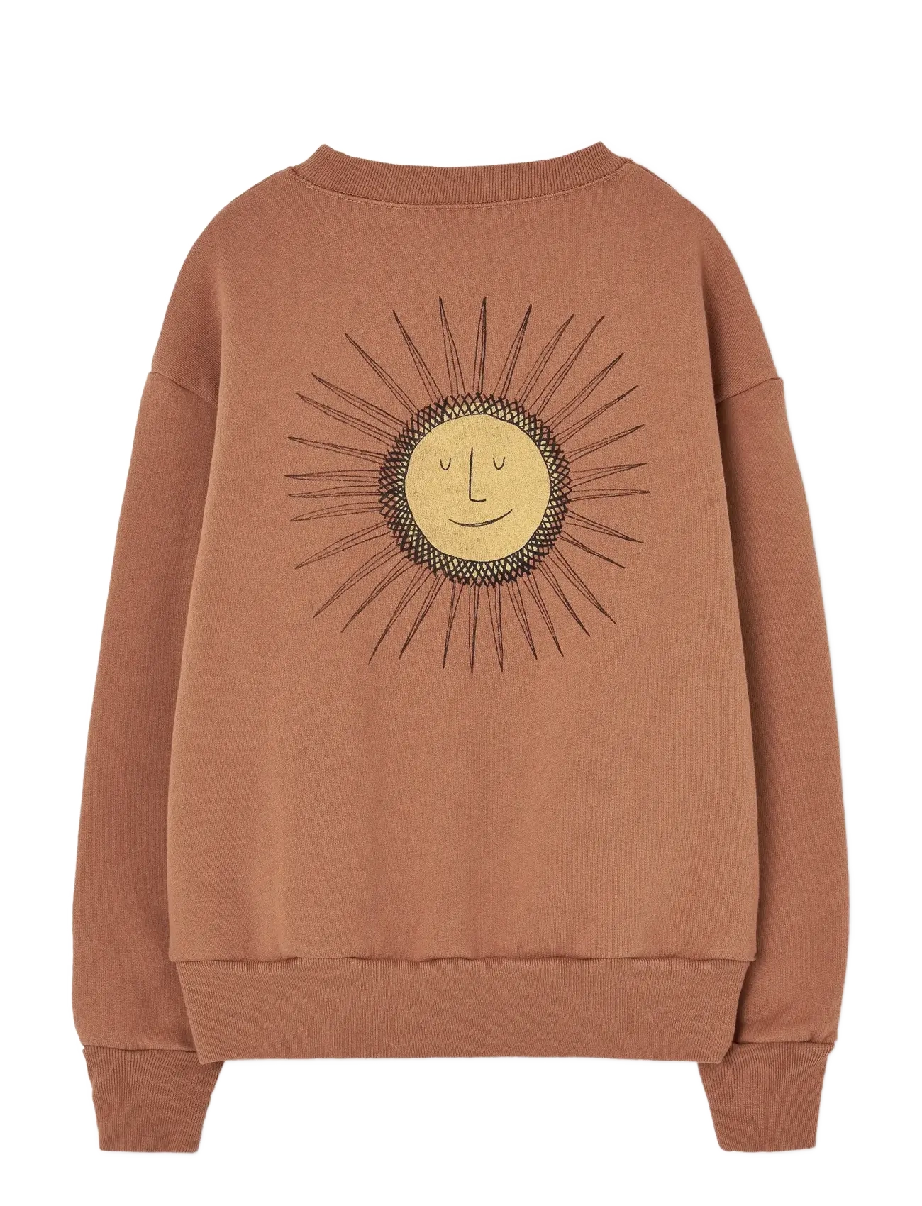 THE ANIMALS OBSERVATORY - Sun Almond Brown Bear Sweatshirt - sweat-shirt - almond brown - 1