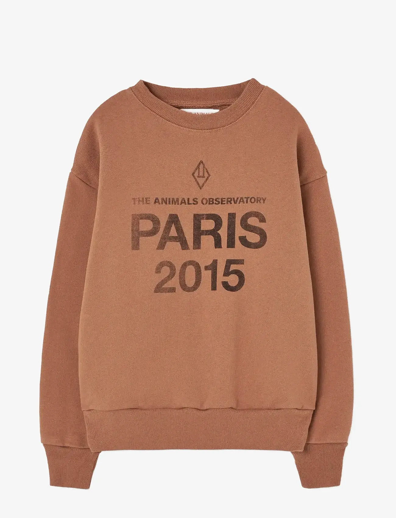 THE ANIMALS OBSERVATORY - Sun Almond Brown Bear Sweatshirt - sweatshirts - almond brown - 0