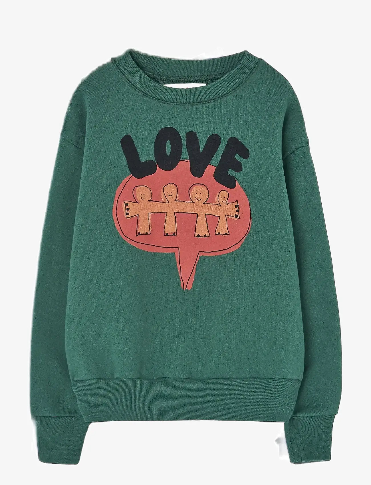 THE ANIMALS OBSERVATORY - Love Freen Bear Sweatshirt - sweatshirts - green - 0