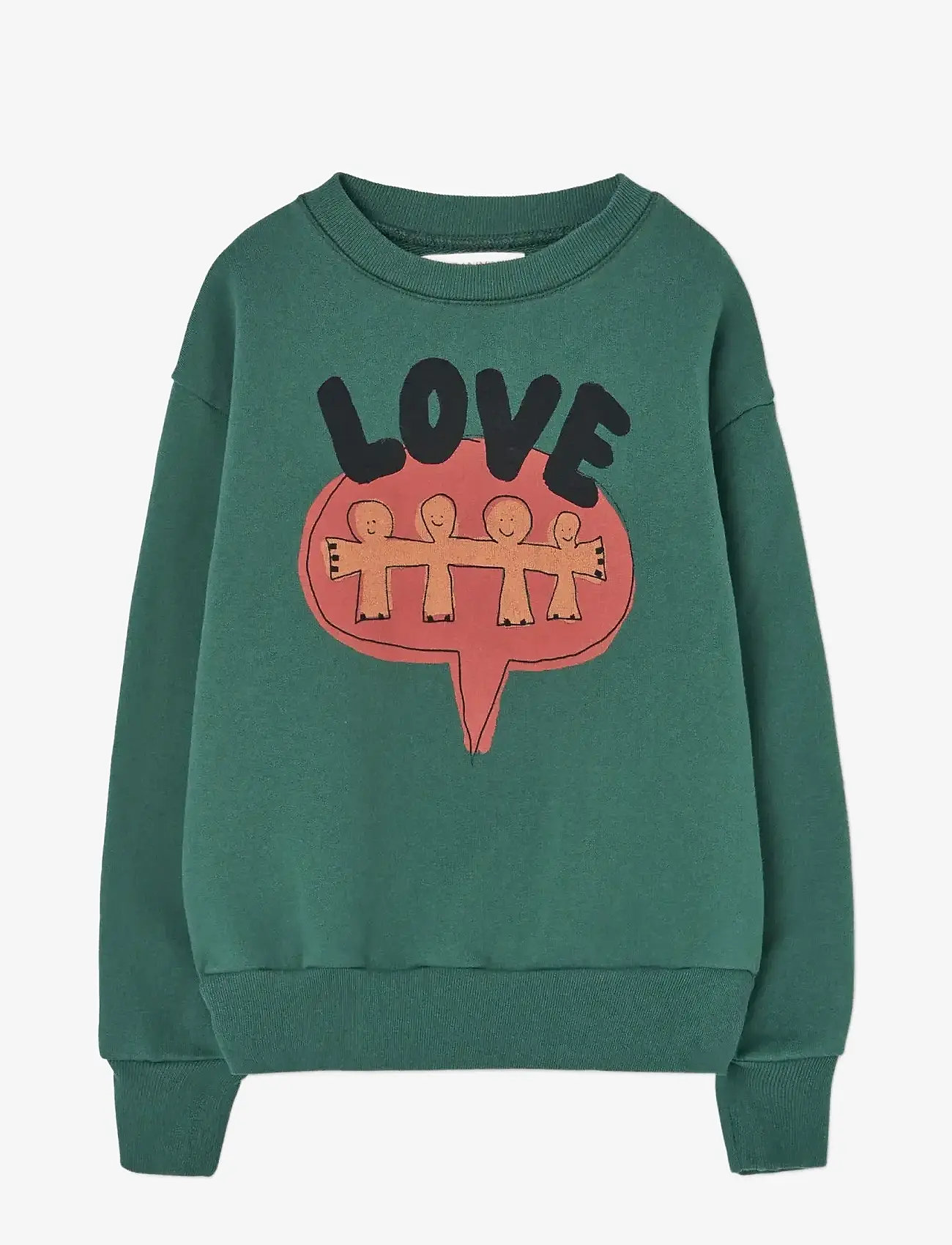 THE ANIMALS OBSERVATORY - Love Freen Bear Sweatshirt - sweatshirts - green - 0