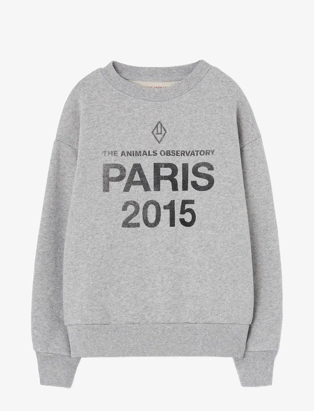 THE ANIMALS OBSERVATORY - Sun Frey Bear Sweatshirt - sweatshirts - medium grey heather - 0