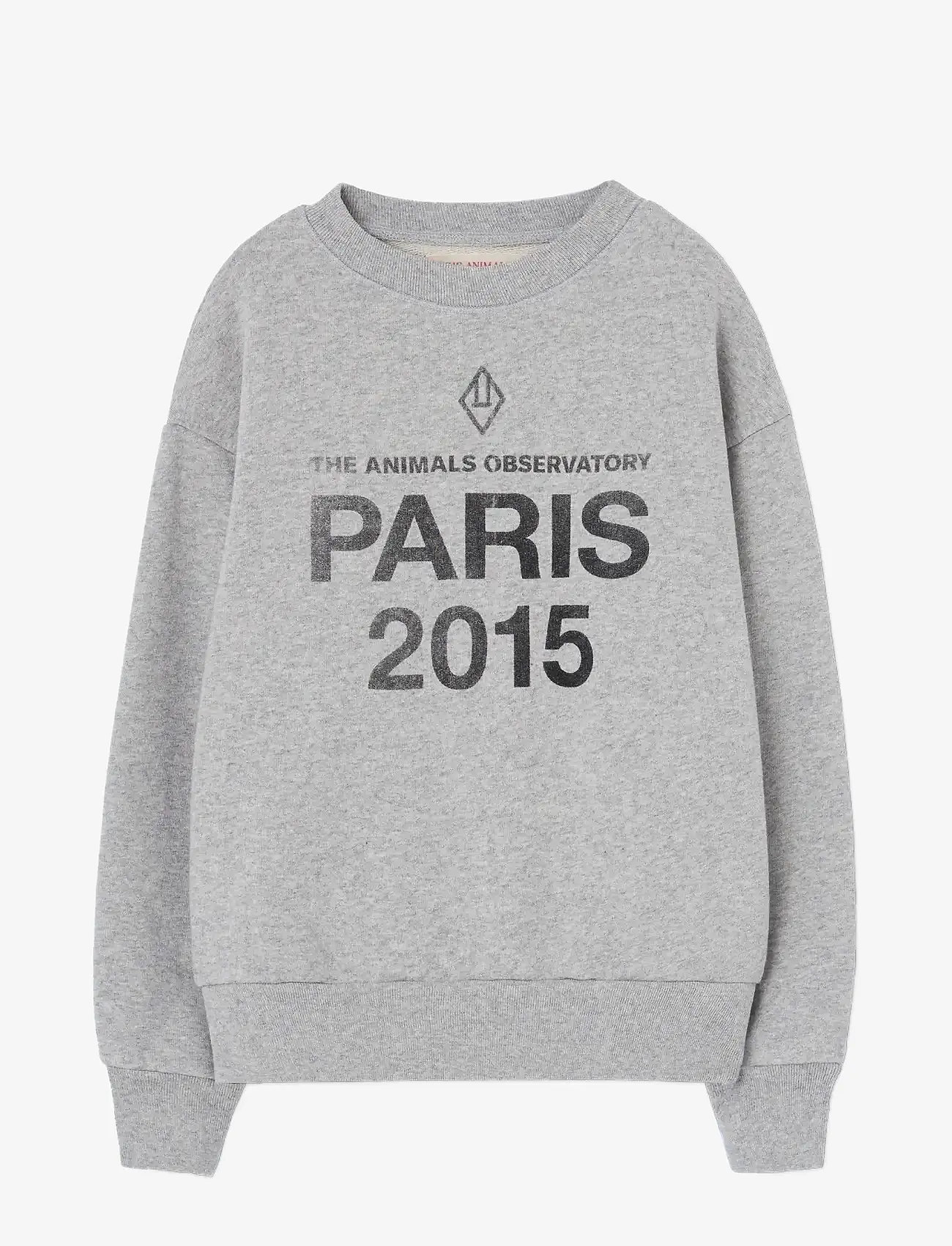 THE ANIMALS OBSERVATORY - Sun Frey Bear Sweatshirt - sweatshirts - medium grey heather - 0