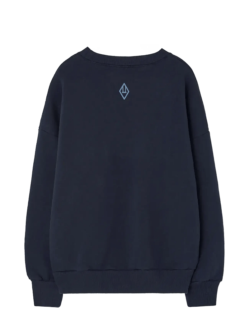 THE ANIMALS OBSERVATORY - Navy Leo Sweatshirt - sweatshirts - navy - 1