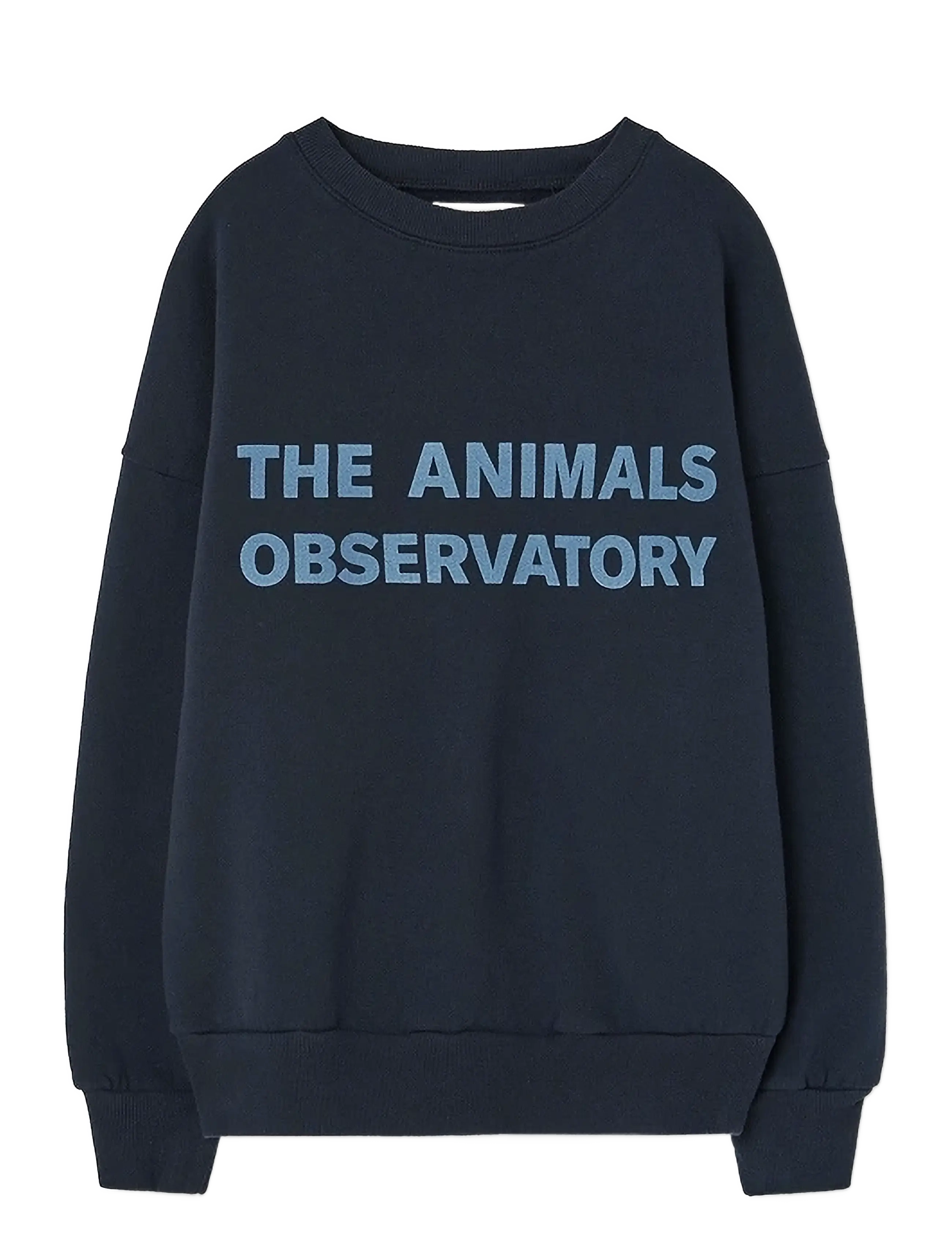 THE ANIMALS OBSERVATORY Navy Leo Sweatshirt - Kleidung - NAVY / navy