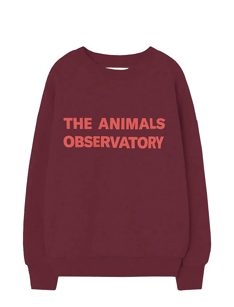 THE ANIMALS OBSERVATORY - Browned Farnet Leo Sweatshirt - sweatshirts - browned farnet - 0