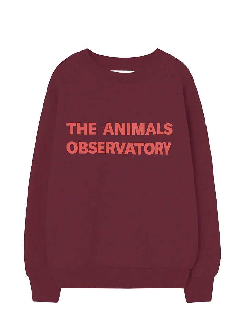 THE ANIMALS OBSERVATORY - Browned Farnet Leo Sweatshirt - sweatshirts - browned farnet - 0