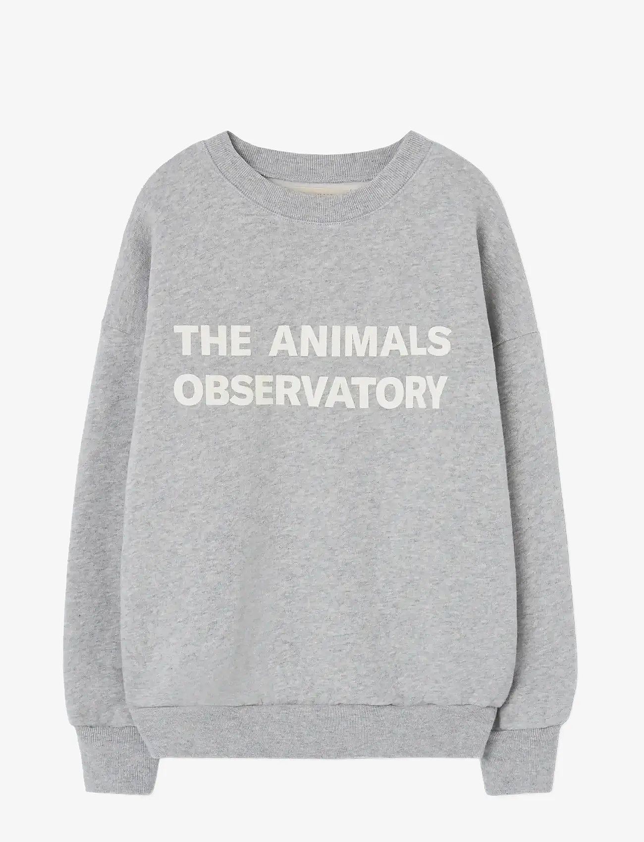 THE ANIMALS OBSERVATORY - Frey Leo Sweatshirt - sweatshirts - medium grey heather - 0