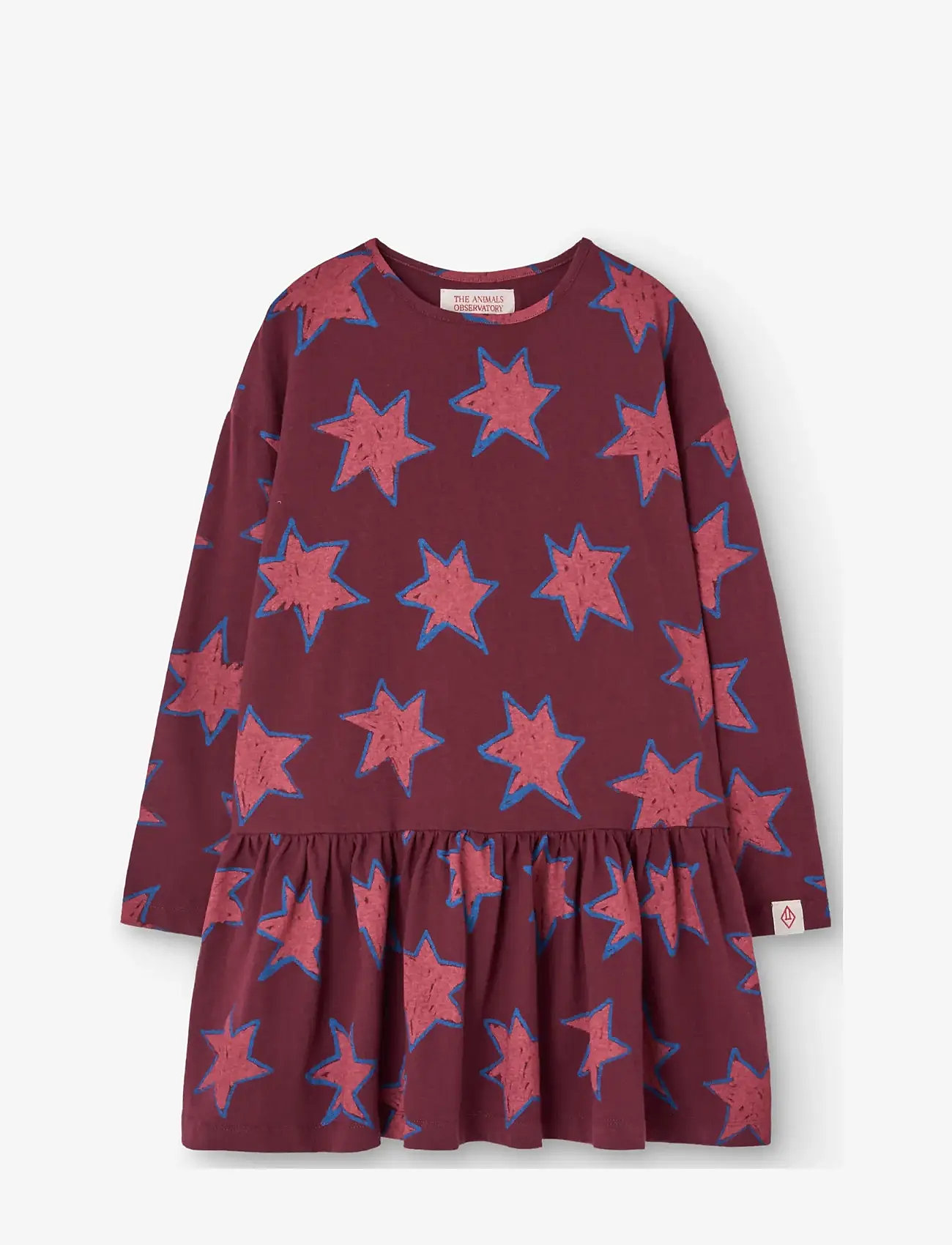 THE ANIMALS OBSERVATORY - Stars Macaw Dress - pikkade varrukatega vabaaja kleidid - browned farnet - 0