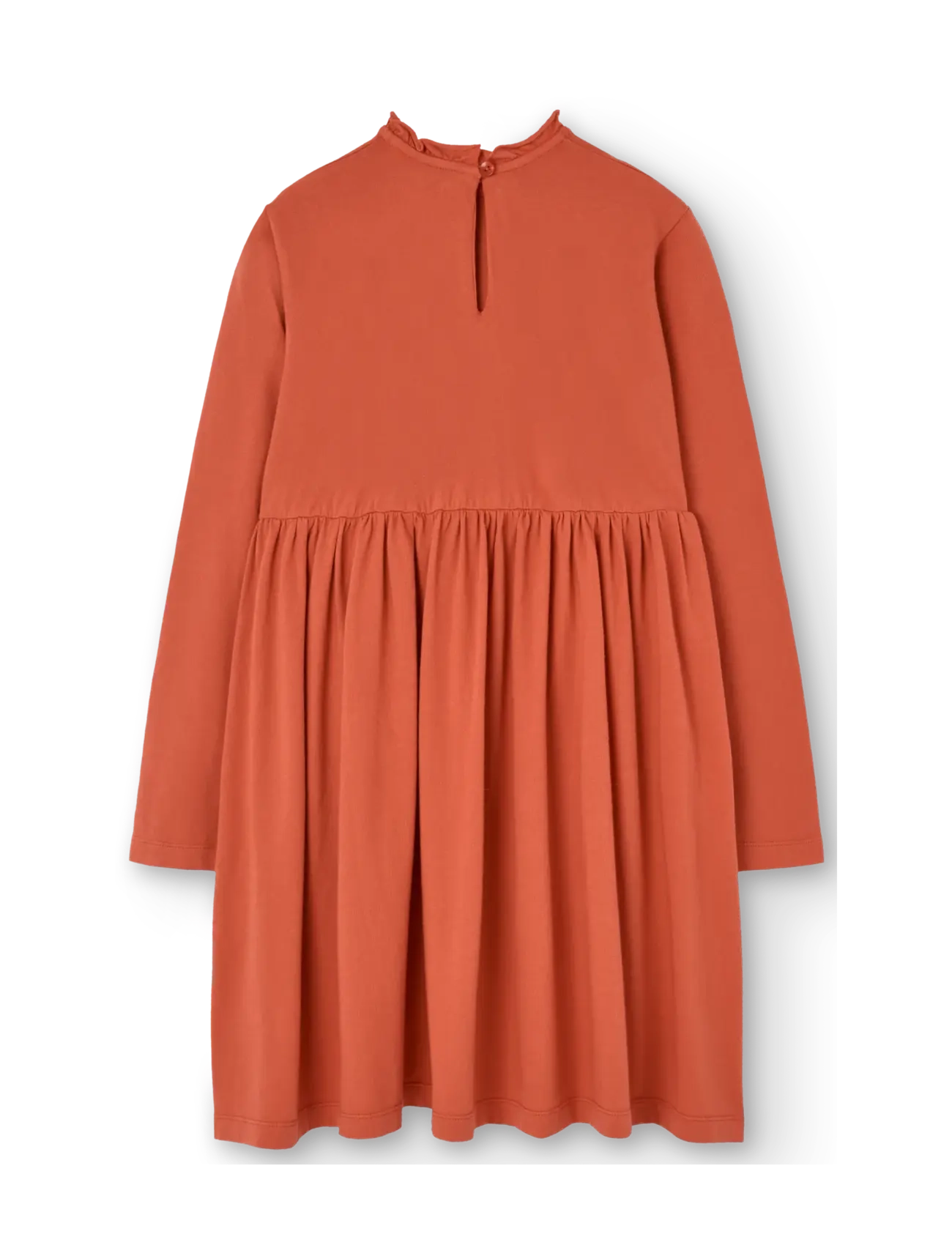 THE ANIMALS OBSERVATORY - FiF Red Crab Dress - langærmede hverdagskjoler - fig red - 1