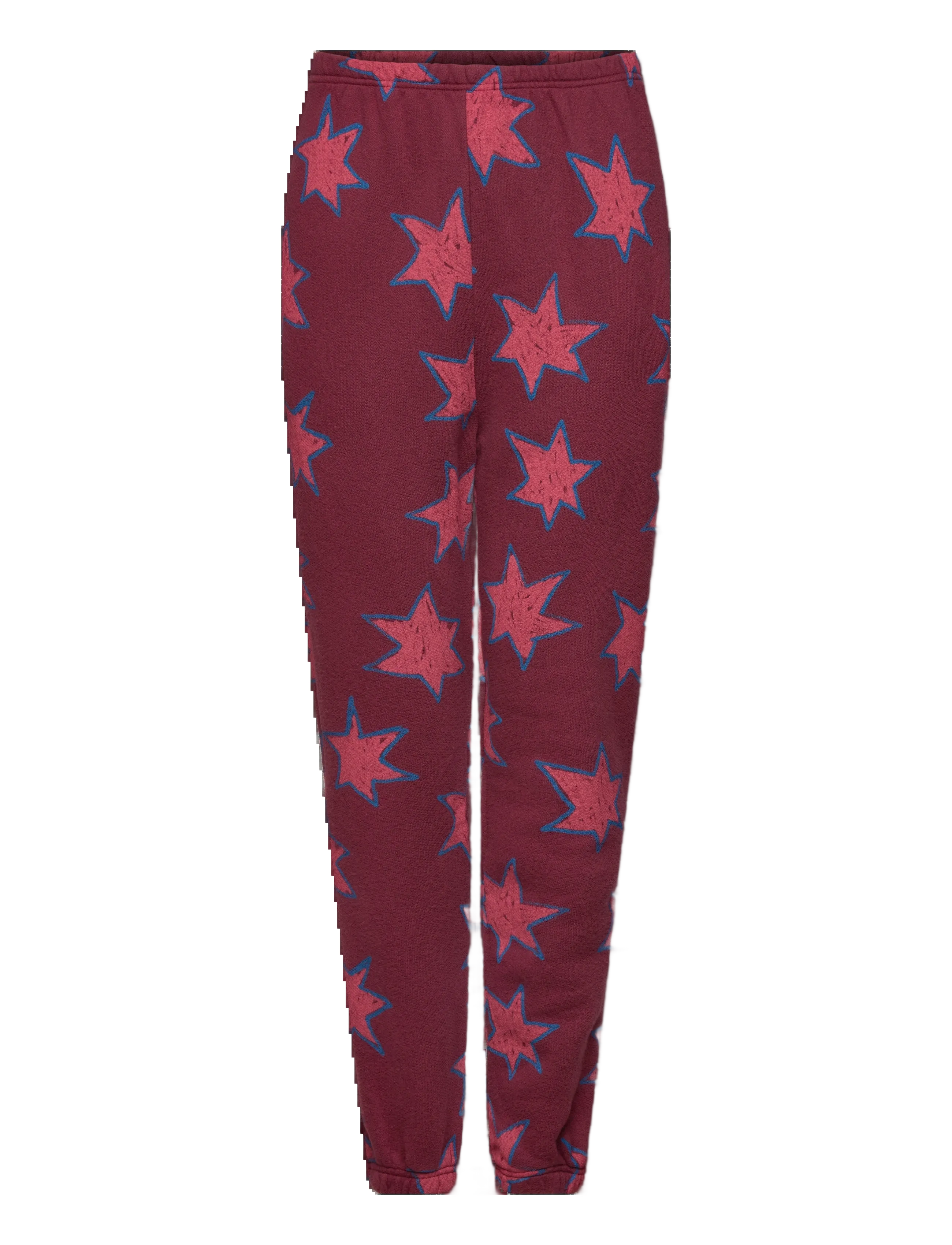 THE ANIMALS OBSERVATORY Stars Dromedary Sweatpants, Stjerne Sweatpants, Bordeaux, Str: 12 Y