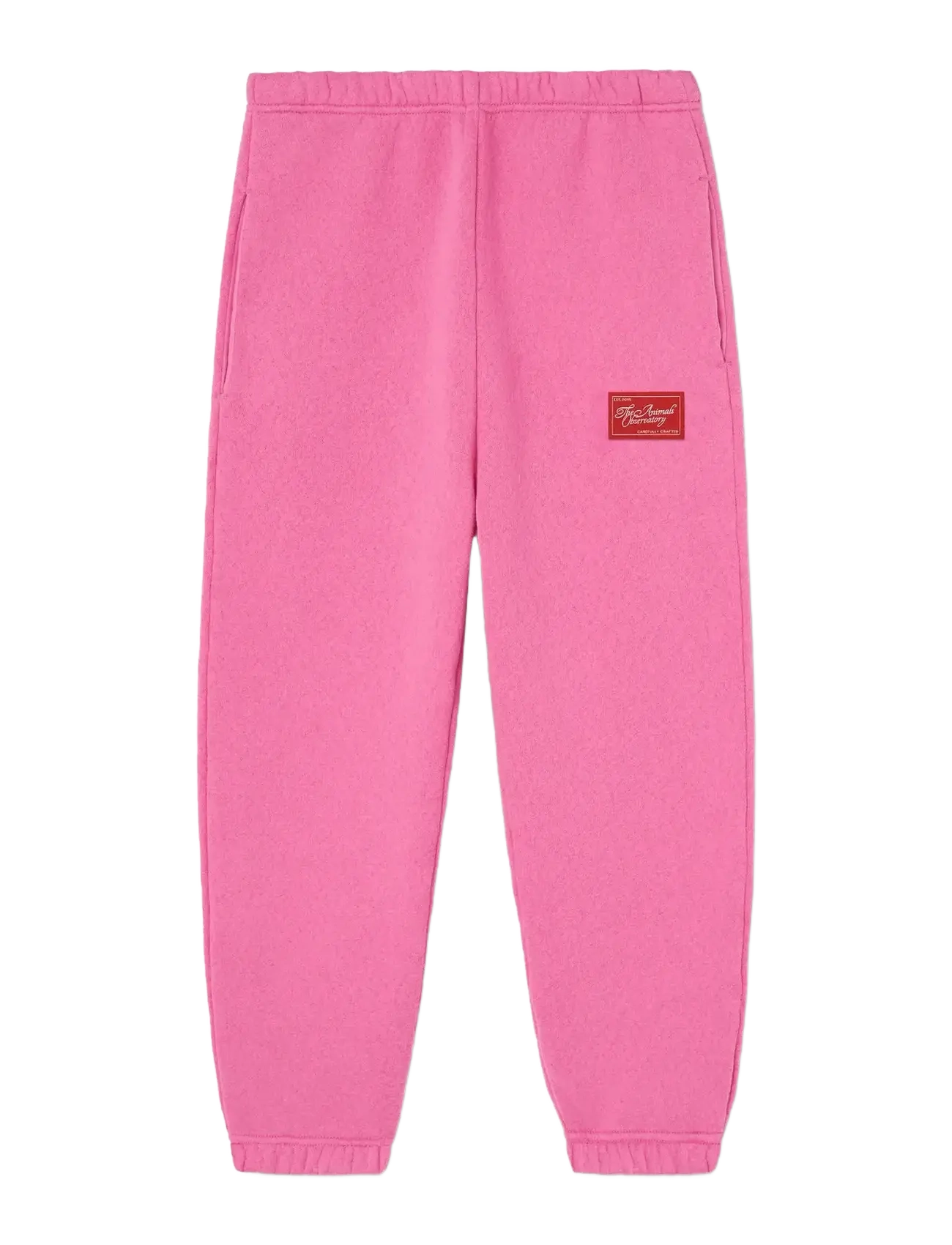 THE ANIMALS OBSERVATORY BriFht Pink Dromedary Sweatpants - Riided - BRIGHT PINK / pink/rose