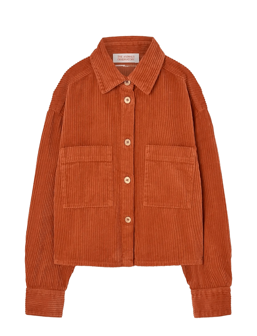 THE ANIMALS OBSERVATORY - FiF Red Beabull Shirt - langärmlige hemden - fig red - 0