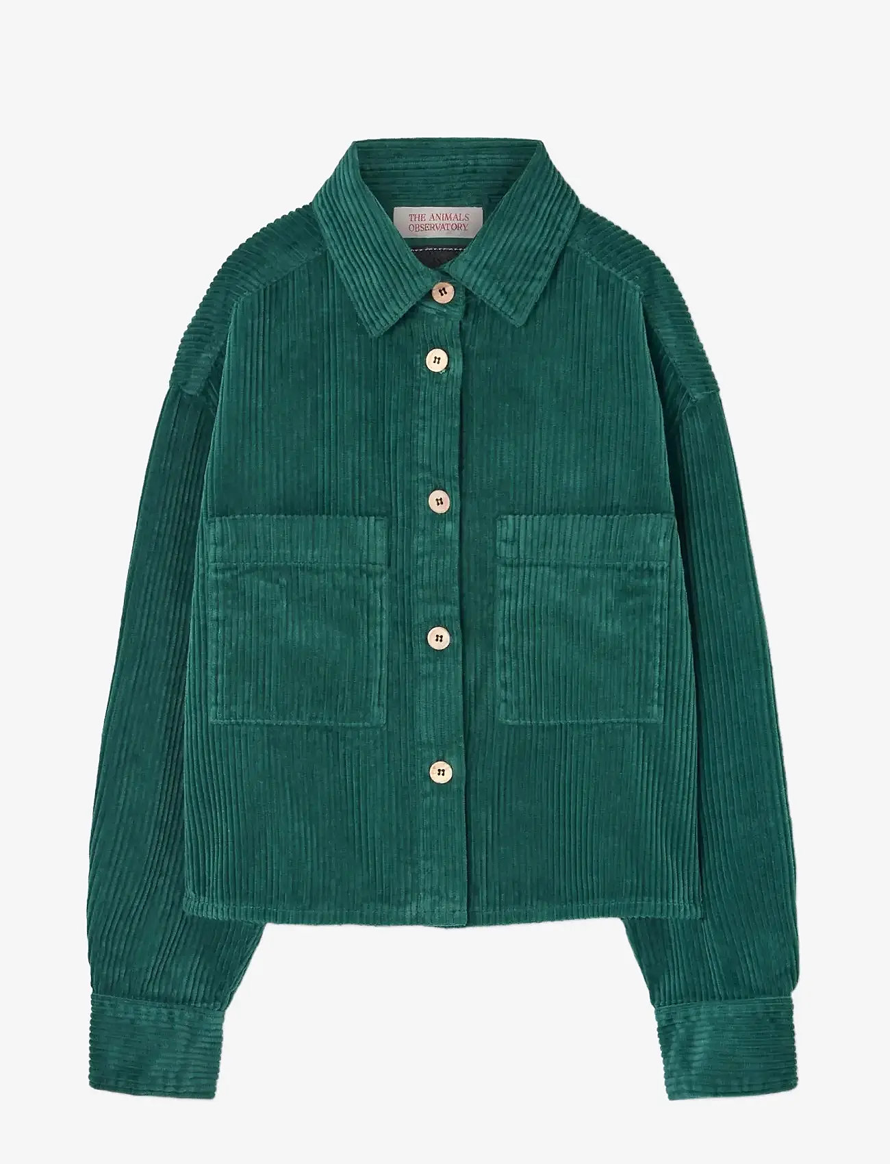 THE ANIMALS OBSERVATORY - Freen Beabull Shirt - pitkähihaiset kauluspaidat - green - 0