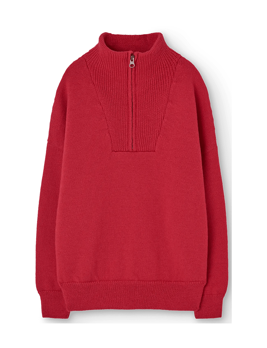 THE ANIMALS OBSERVATORY - Red NilFai Sweater - stickade tröjor - red - 0