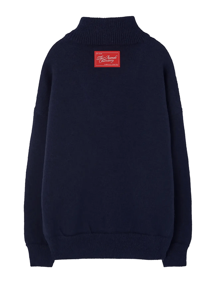 THE ANIMALS OBSERVATORY - Navy NilFai Sweater - džemprid - navy - 1