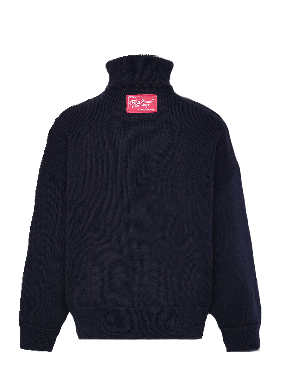 THE ANIMALS OBSERVATORY - Navy NilFai Sweater - džemperi - navy - 1