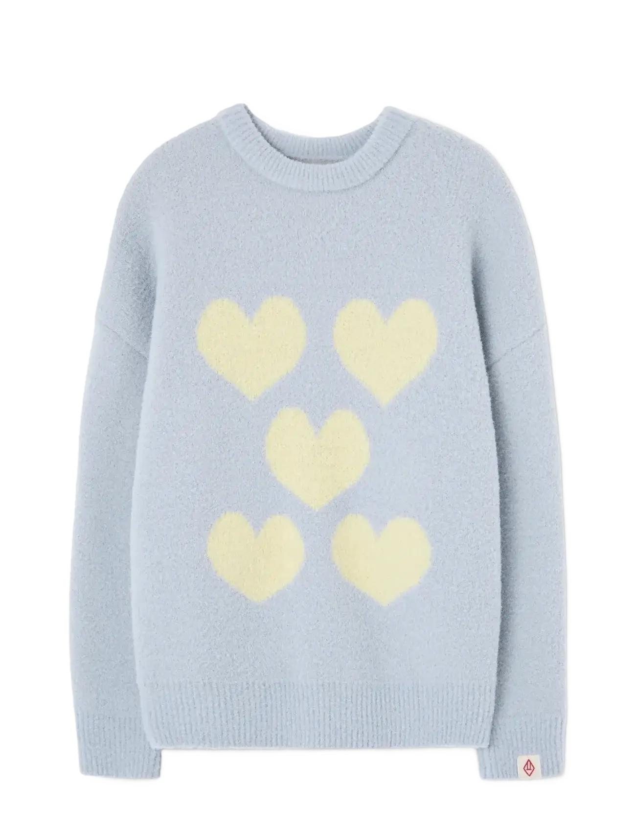 THE ANIMALS OBSERVATORY Frey Bull Sweater - Kudumid - GREY / blue