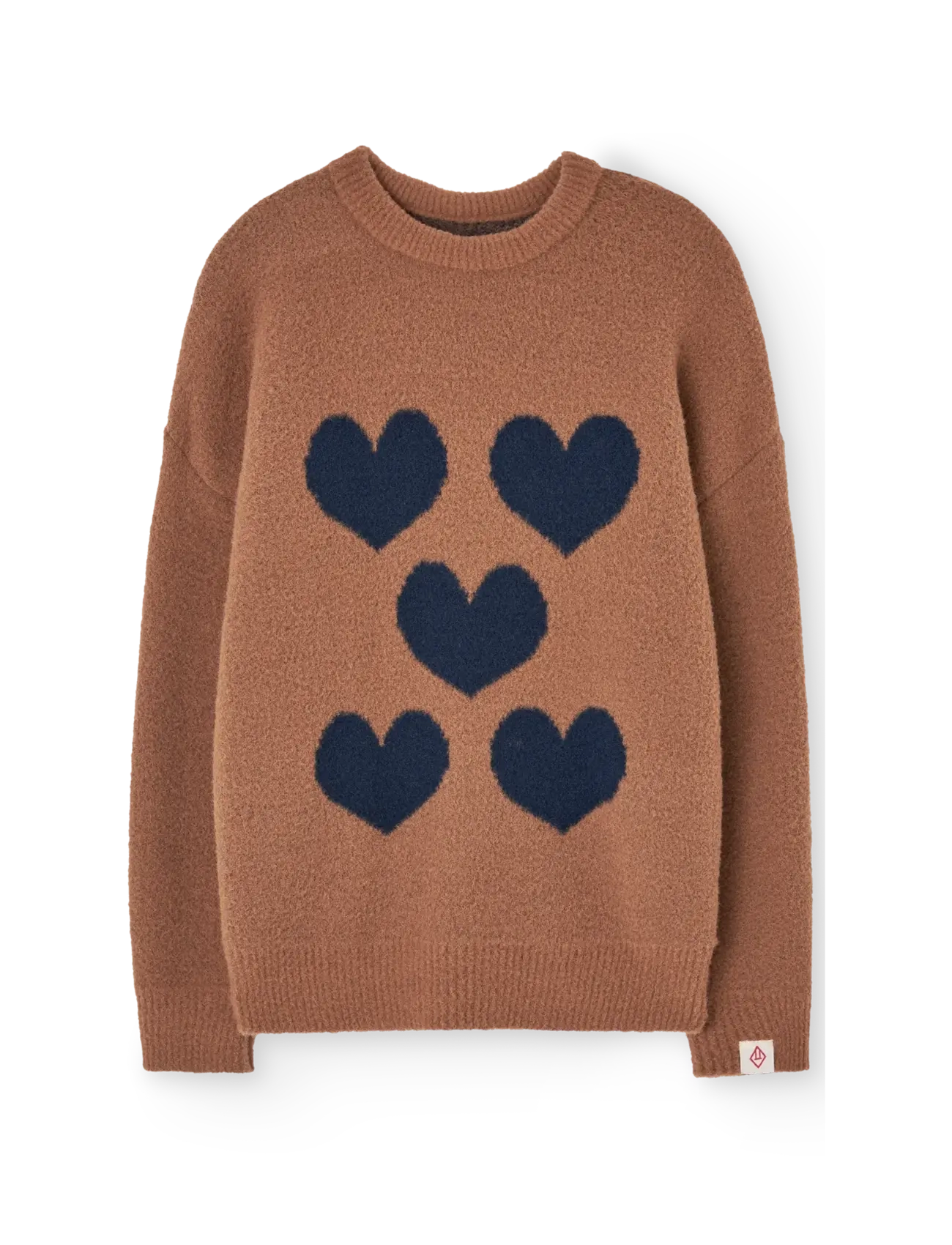 THE ANIMALS OBSERVATORY - Brown Bull Sweater - stickade tröjor - soft brown - 0