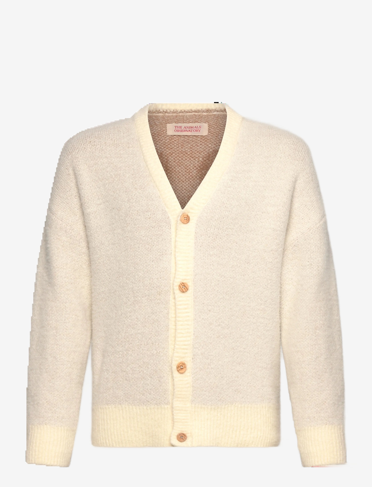 THE ANIMALS OBSERVATORY - Yellow Racoon CardiFan - koftor - soft yellow - 0