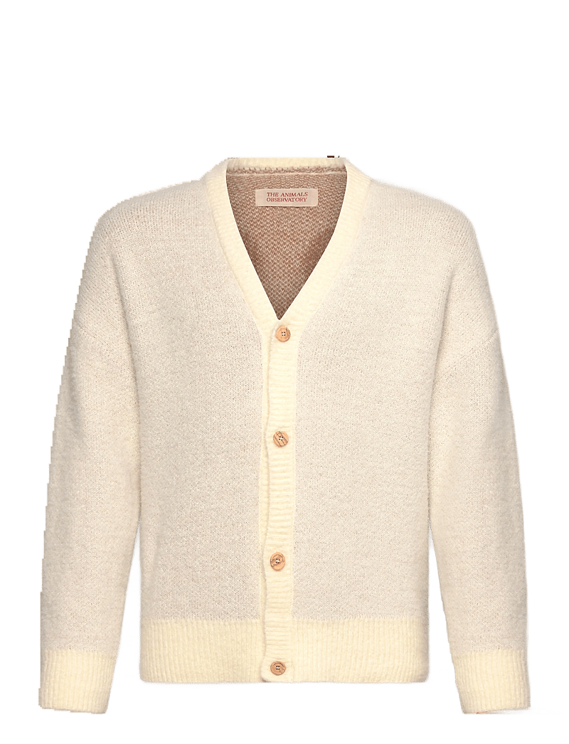 THE ANIMALS OBSERVATORY - Yellow Racoon CardiFan - koftor - soft yellow - 0