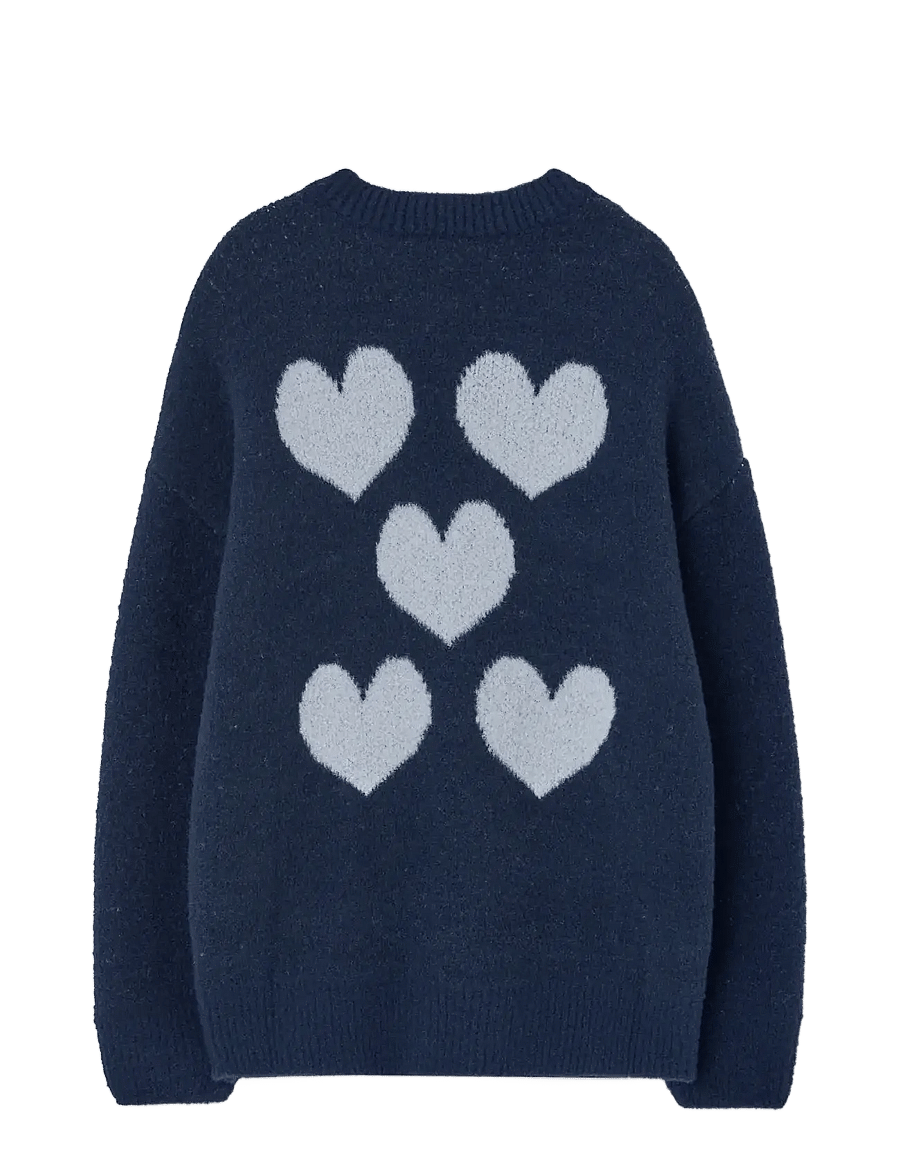 THE ANIMALS OBSERVATORY - Navy Racoon CardiFan - cardigans - navy - 1
