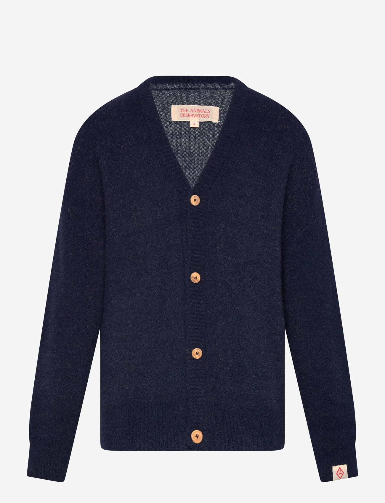 THE ANIMALS OBSERVATORY - Navy Racoon Cardigan - cardigans - navy - 0