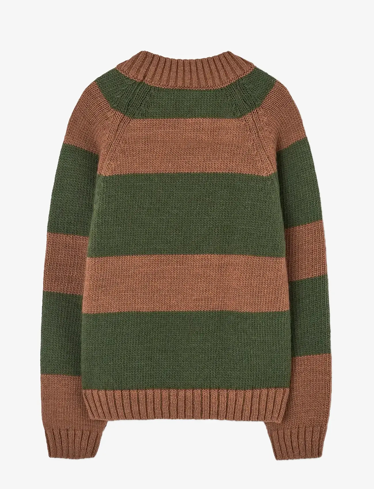 THE ANIMALS OBSERVATORY - Stripes Brown Boxfish Sweater - pullover - brown - 1