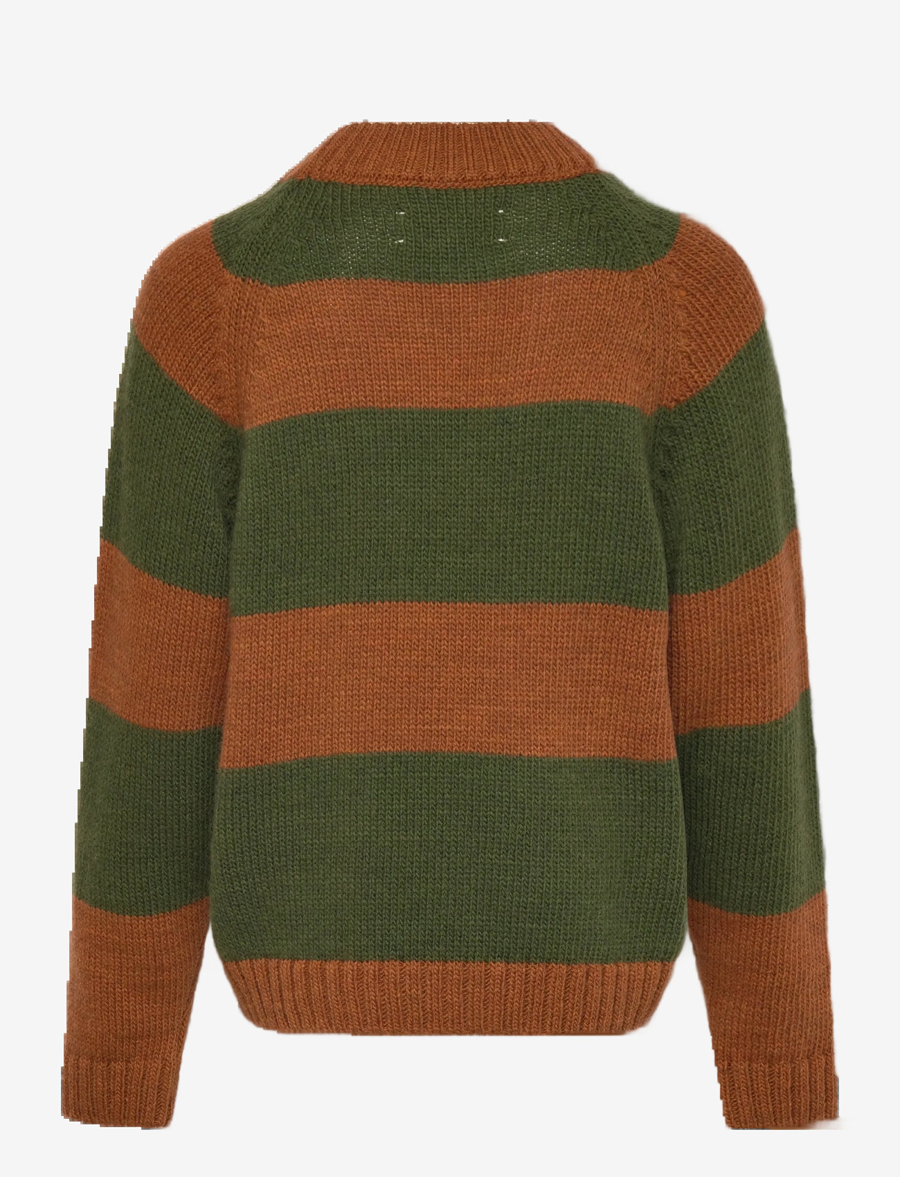 THE ANIMALS OBSERVATORY - Stripes Brown Boxfish Sweater - trøjer - brown - 1
