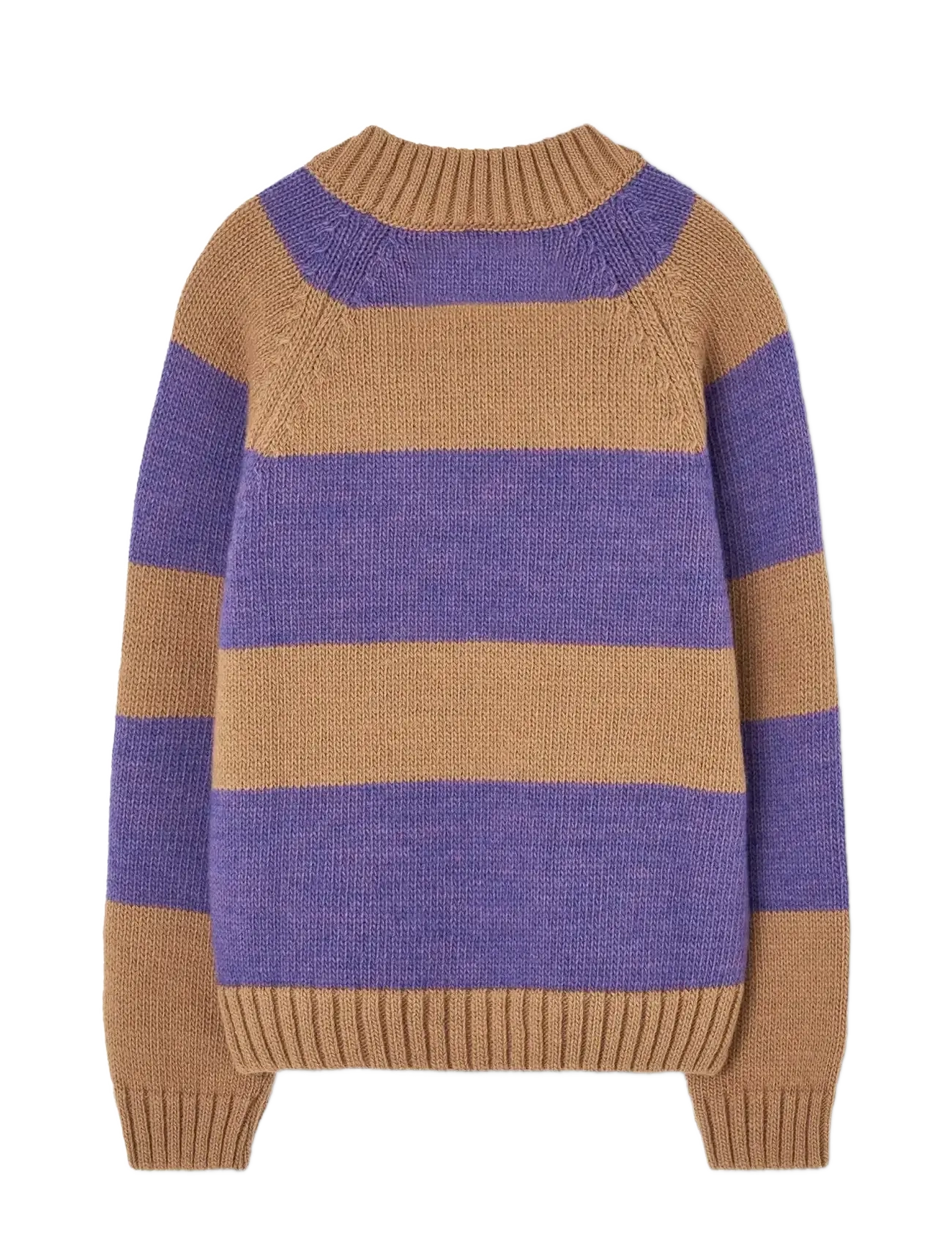 THE ANIMALS OBSERVATORY - Stripes BeiFe Boxfish Sweater - gensere - beige - 1
